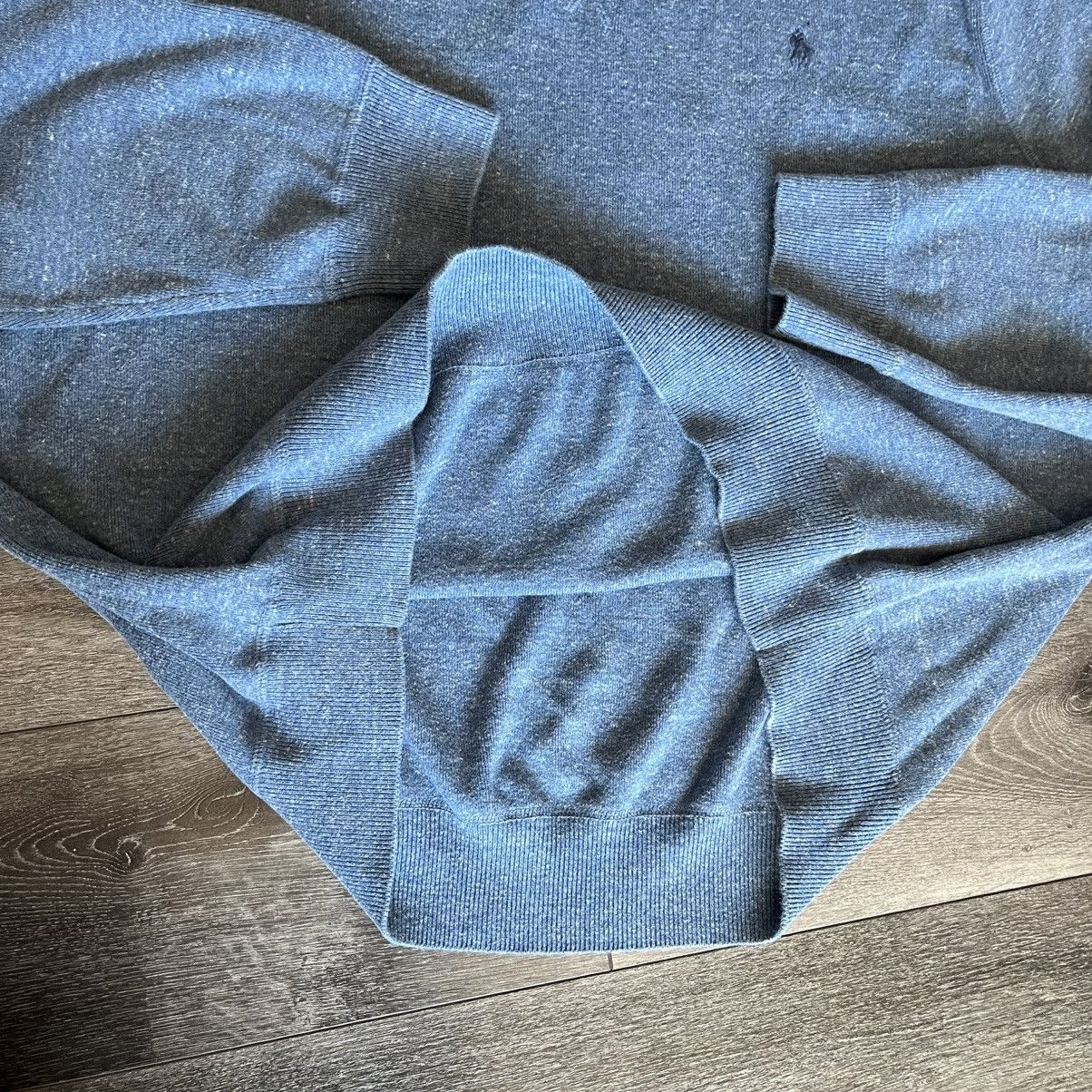Polo Ralph Lauren Polo Ralph Lauren Heather Blue Basic Logo Crewneck Sweater Size US XXL / EU 58 / 5 - 6 Thumbnail