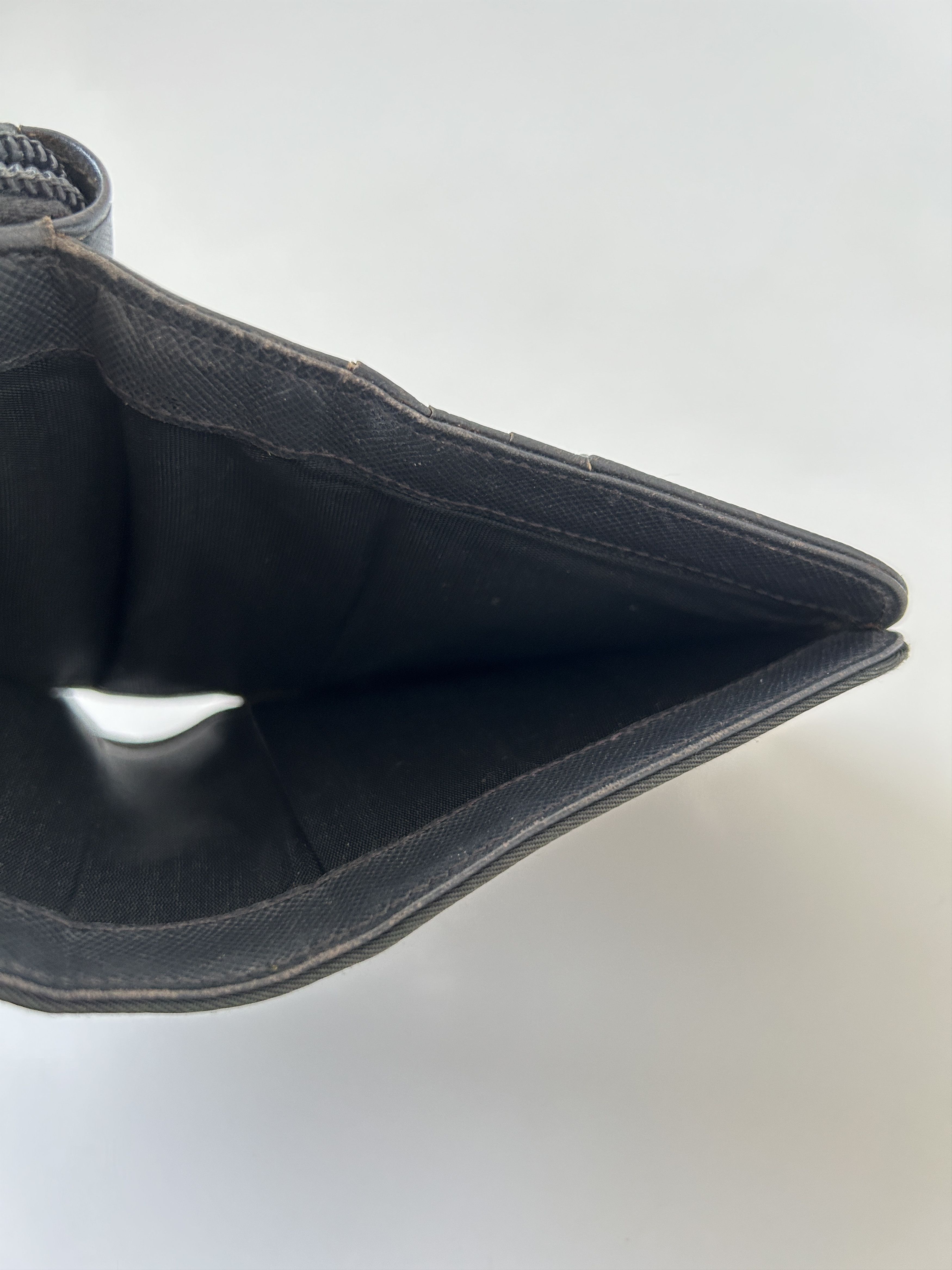 Prada Prada nylon saffiano leather triangle logo zip wallet Size ONE SIZE - 18 Thumbnail