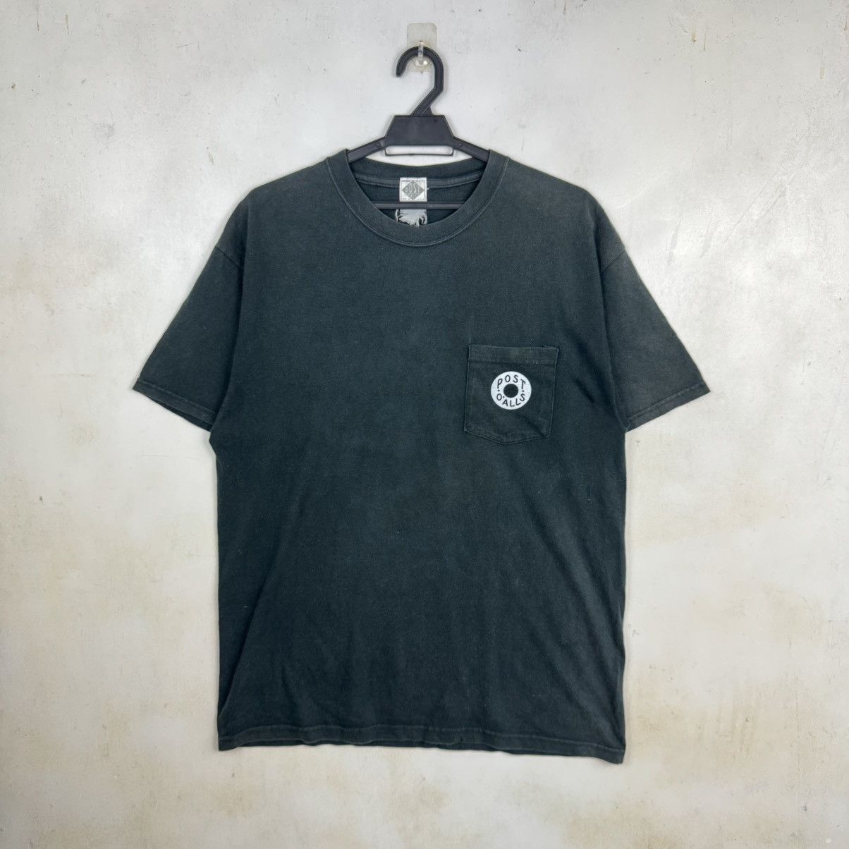 Japanese Brand × Post Overalls × Vintage Post Overalls Pantograph Sunfaded Small Pocket Tshirt Size US L / EU 52-54 / 3 - 3 Thumbnail