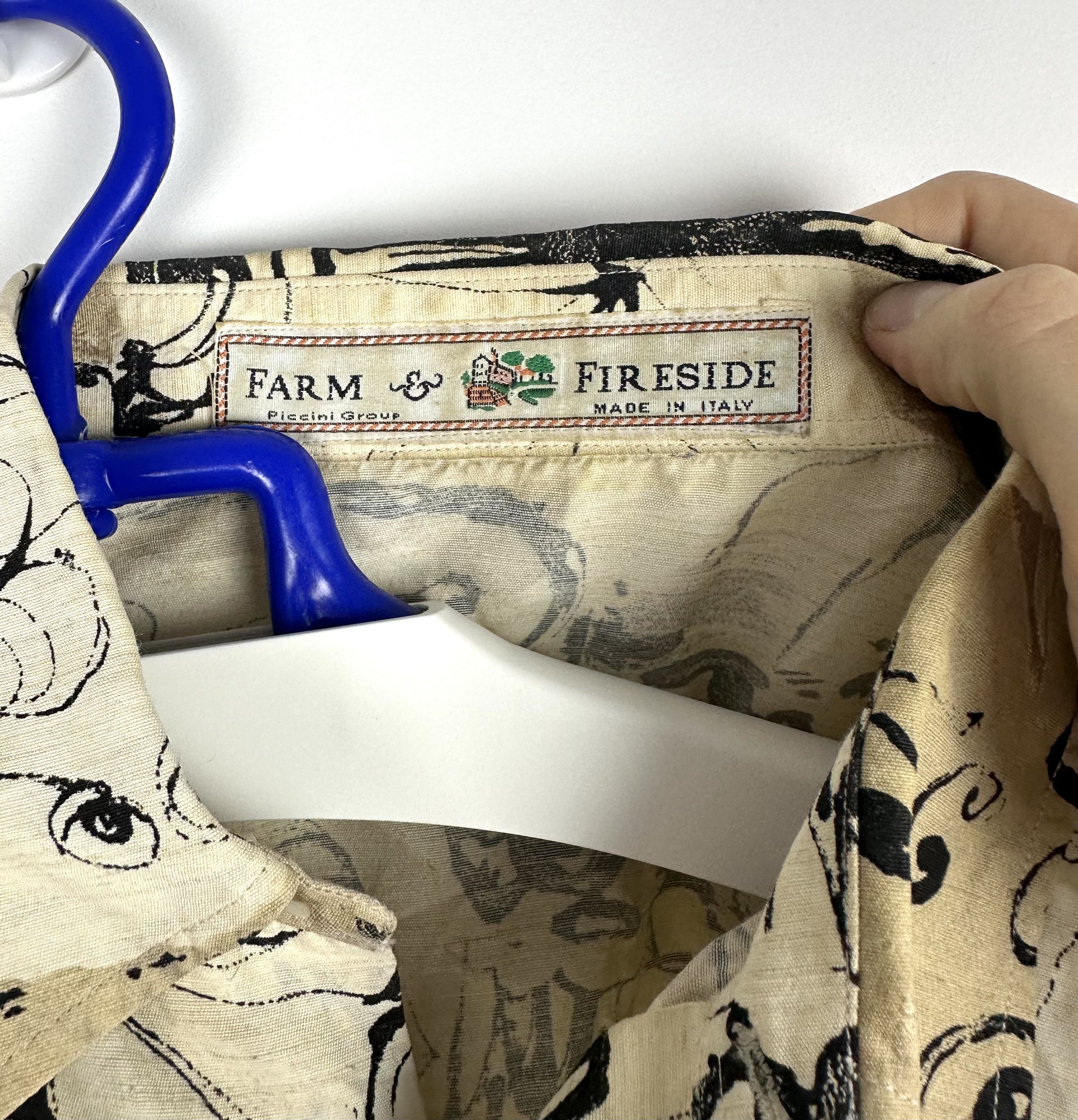 Vintage Vintage Hawaiian shirt retro 90s y2k summer linen Italy Size US XL / EU 56 / 4 - 6 Thumbnail