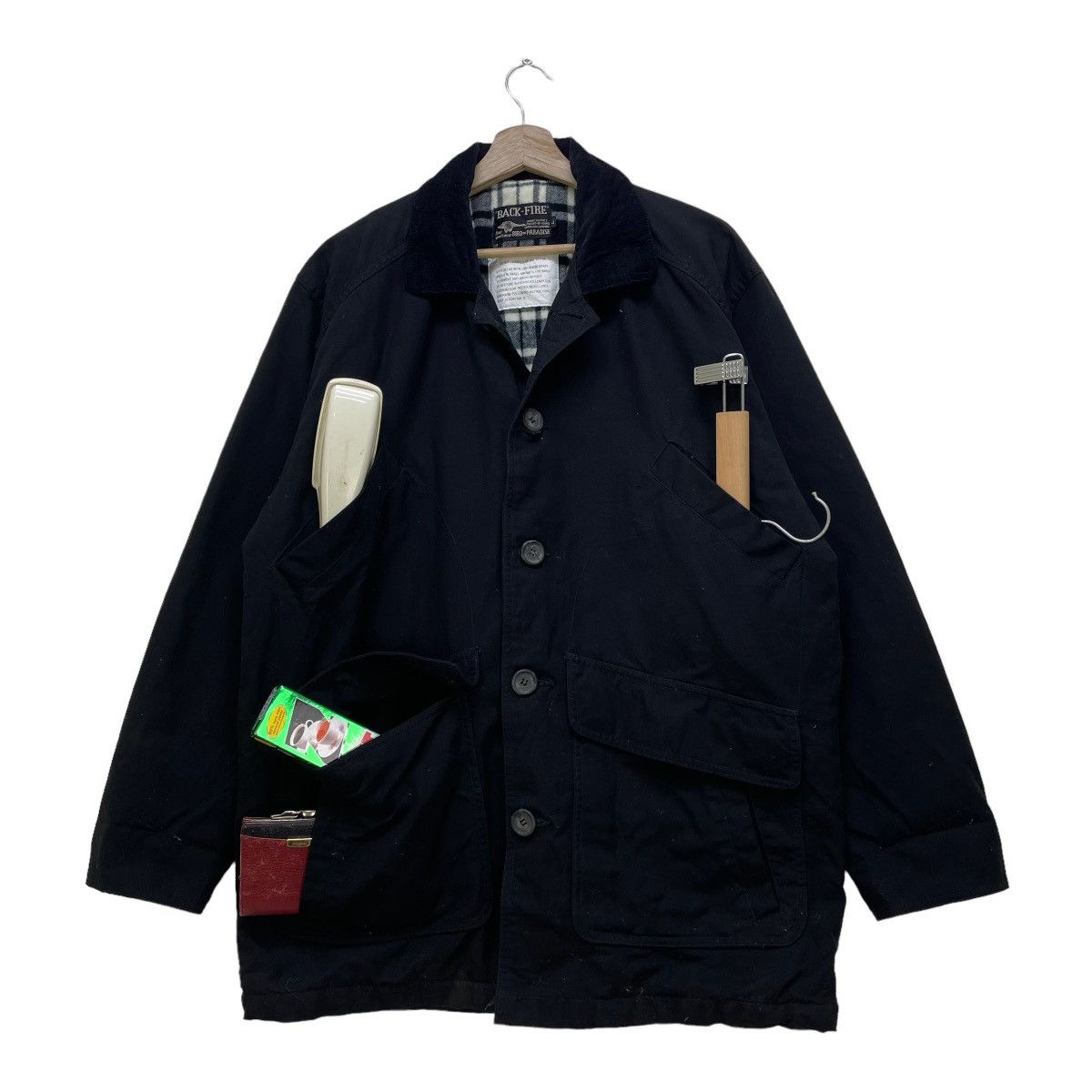 Japanese Brand 🔥Japanese Brand BackFire Blanket Heavy Cotton Chore Jacket Size US L / EU 52-54 / 3 - 1 Thumbnail