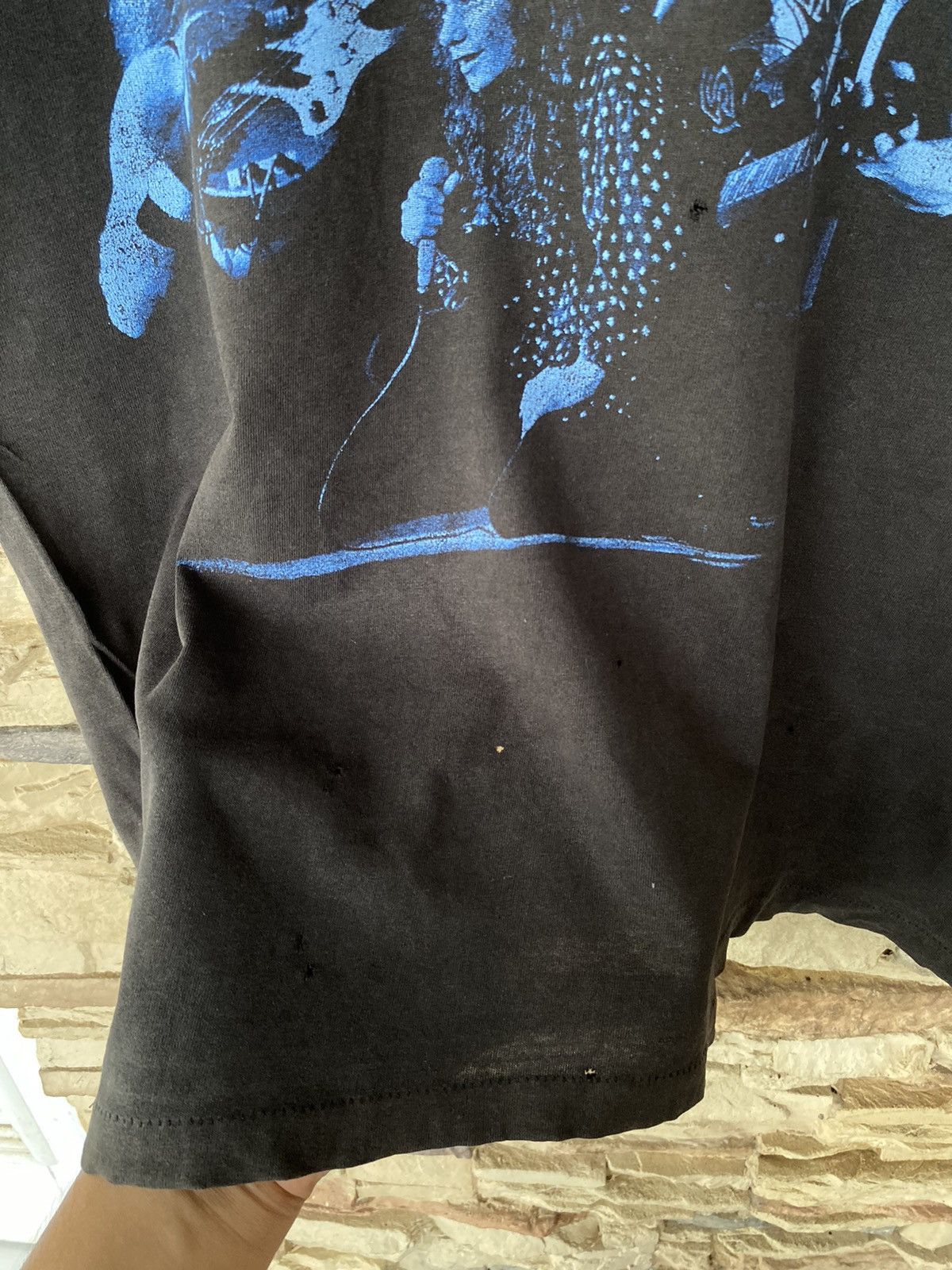 Vintage 1993 Mr. Big Japan Tour Band Tees Distressed Size US L / EU 52-54 / 3 - 18 Thumbnail