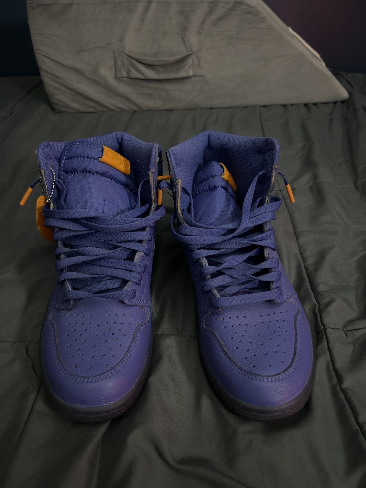 Jordan Brand × Nike Gatorade Rush Violet Air Jordan 1’s Size US 11 / EU 44 - 7 Thumbnail