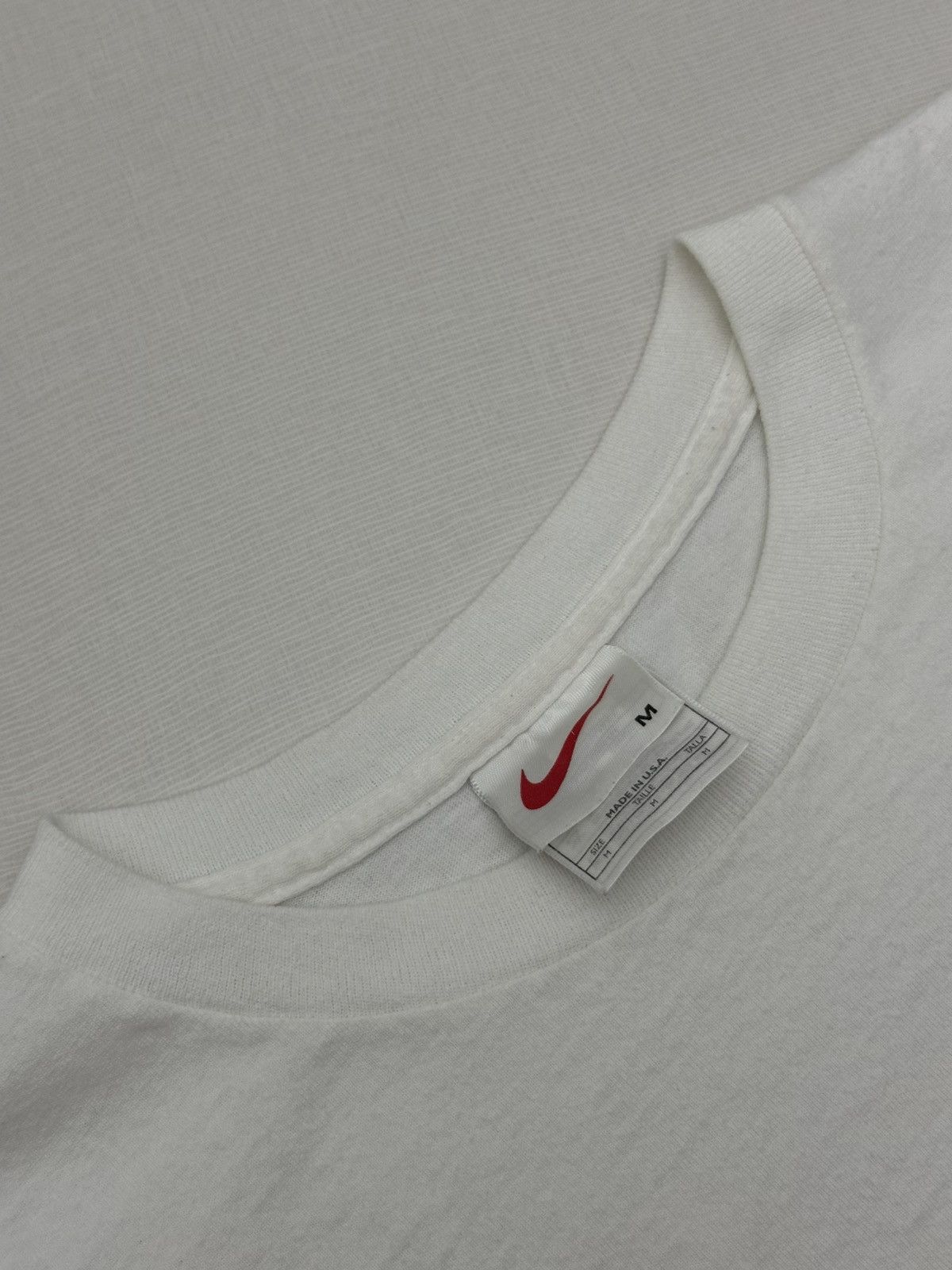 Nike Vintage 90s Nike There Is No Finish Line Round Logo Tshirt M Size US M / EU 48-50 / 2 - 7 Thumbnail