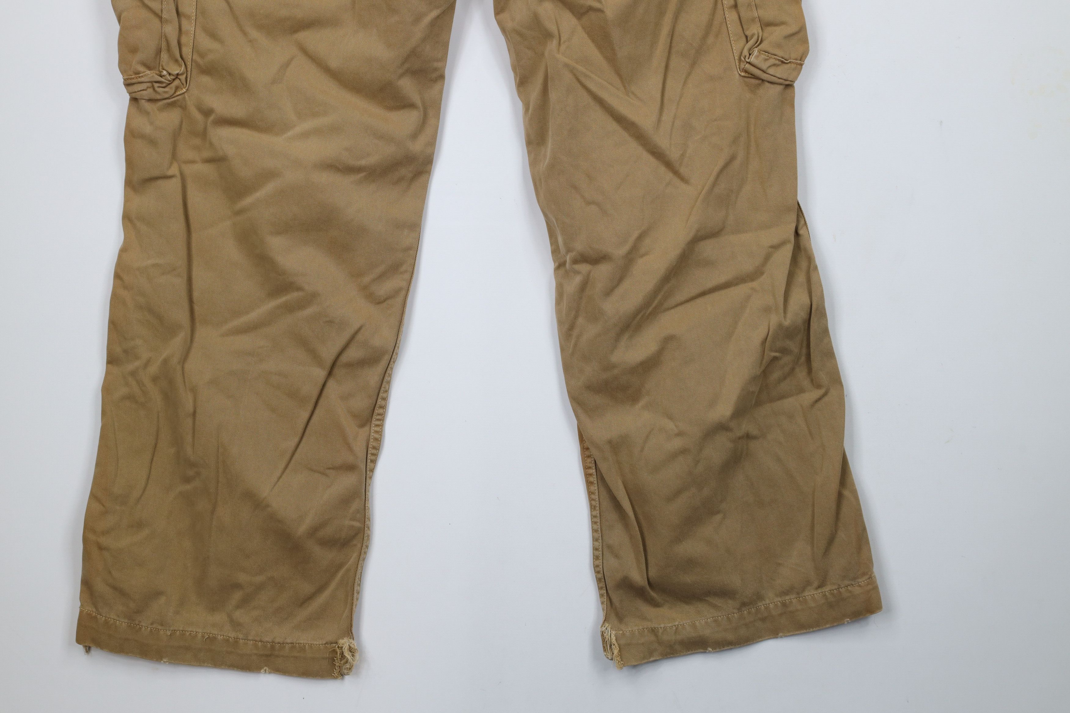 American Eagle Outfitters × Vintage Vintage Y2K American Eagle Outfitters Wide Leg Cargo Pants Size US 29 - 13 Thumbnail