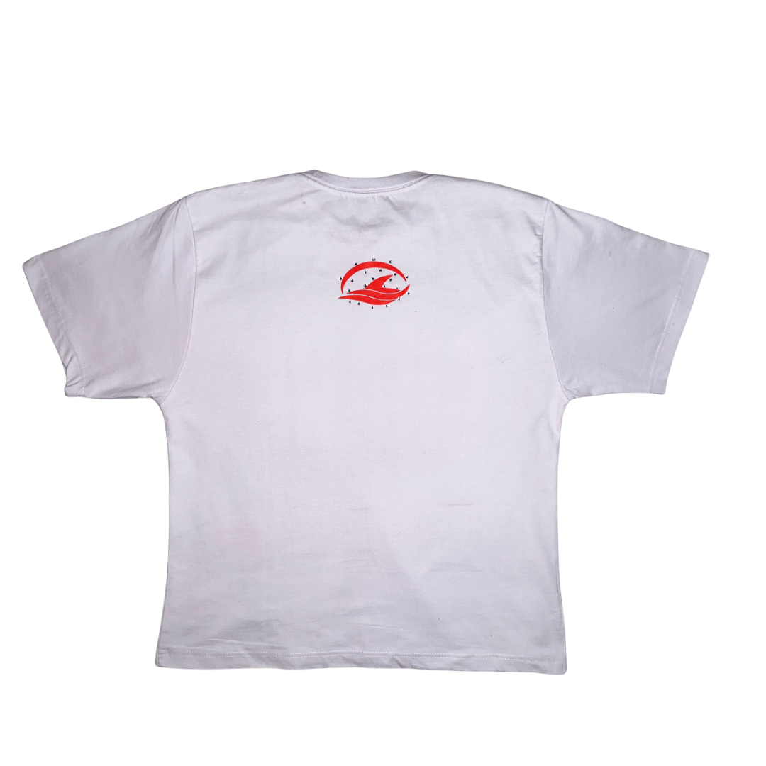 Other Shark On Land Red Shining Tears White Tee Size US S / EU 44-46 / 1 - 2 Thumbnail