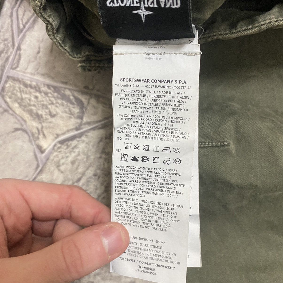 Stone Island Stone Island Pants Cargo Patch Program Joggers Size US 32 / EU 48 - 12 Thumbnail