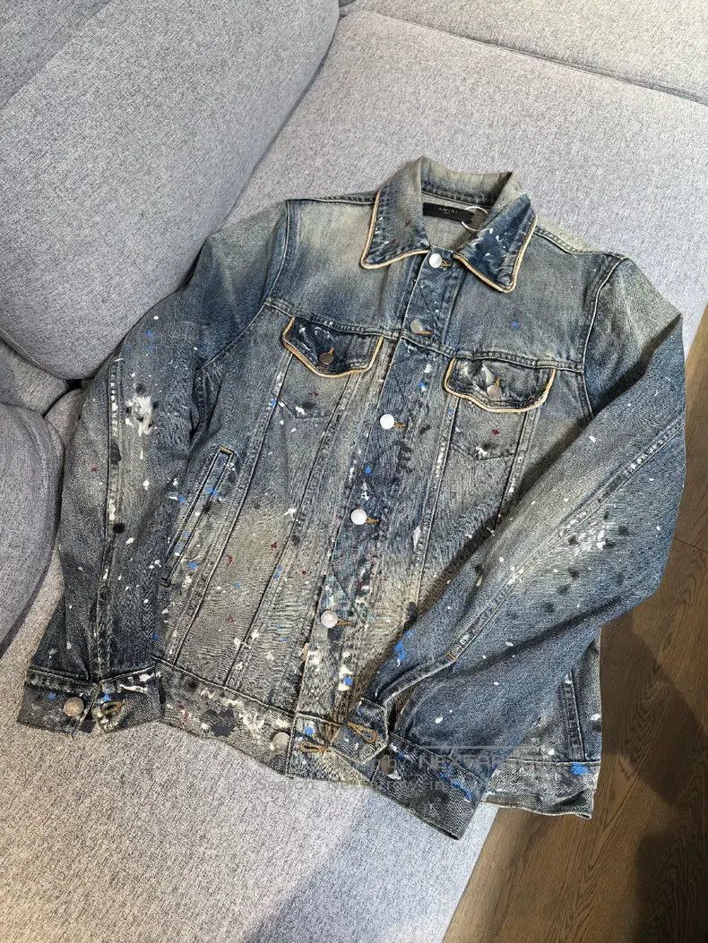 Amiri Amiri Men's denim jacket Size US L / EU 52-54 / 3 - 1 Thumbnail