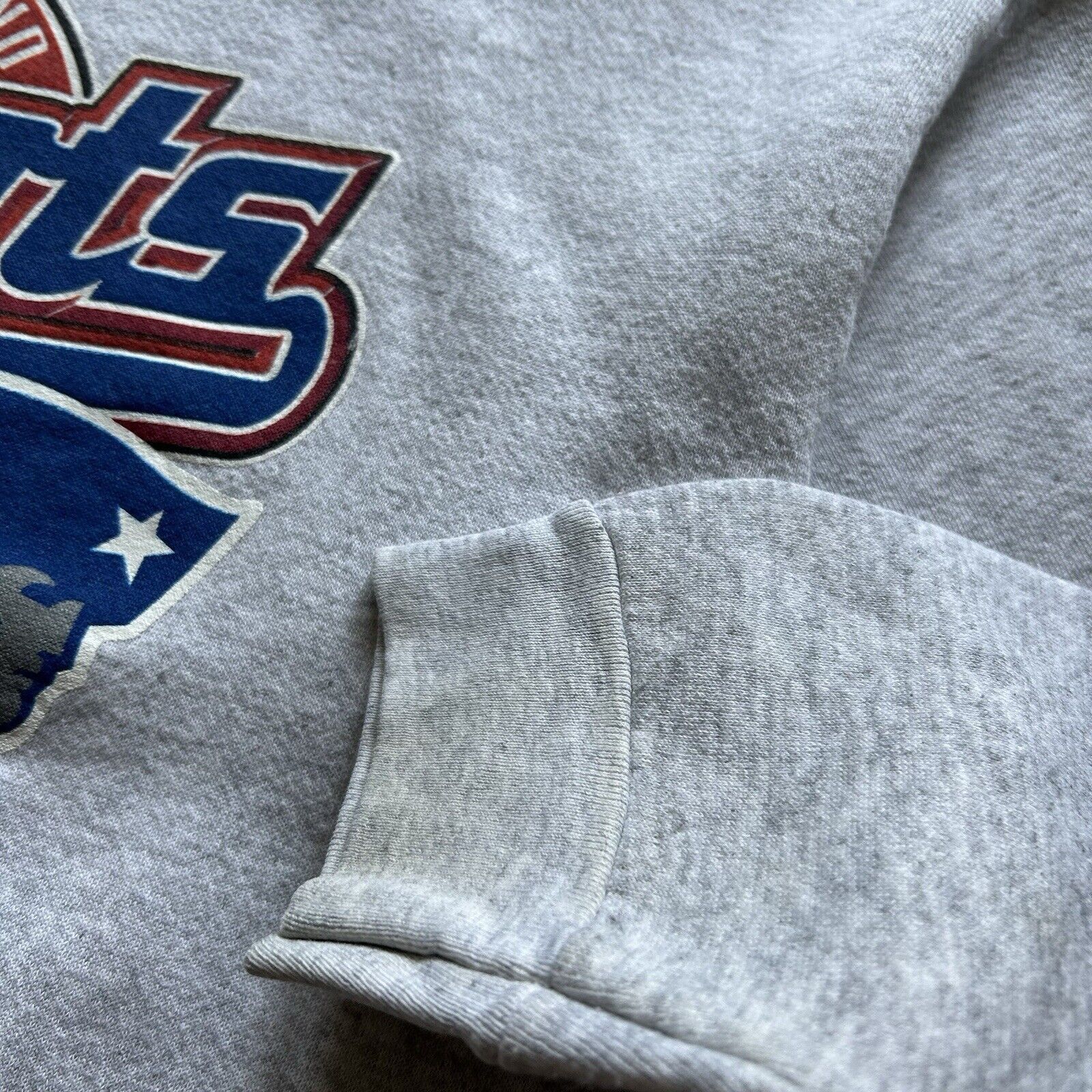 NFL × Vintage Vintage 90s New England Patriots NFL Graphic Crewneck Large Size US L / EU 52-54 / 3 - 4 Thumbnail