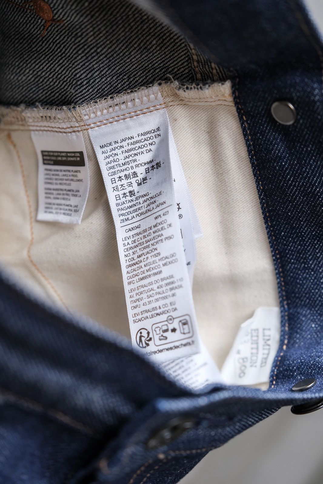 Levi's Vintage Clothing Levi’s Vintage Clothing LVC 1920’s LOT 201 Denim Jeans Size US 34 / EU 50 - 7 Thumbnail