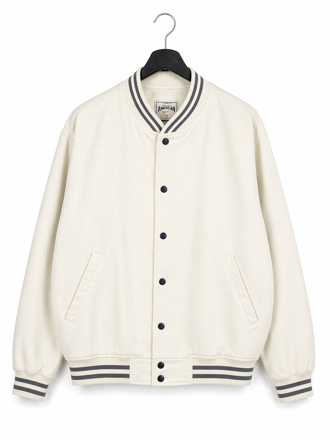 Vintage Vintage Varsity “SCENE” Embroidery Snap Button Retro Bomber Size US L / EU 52-54 / 3 - 2 Thumbnail