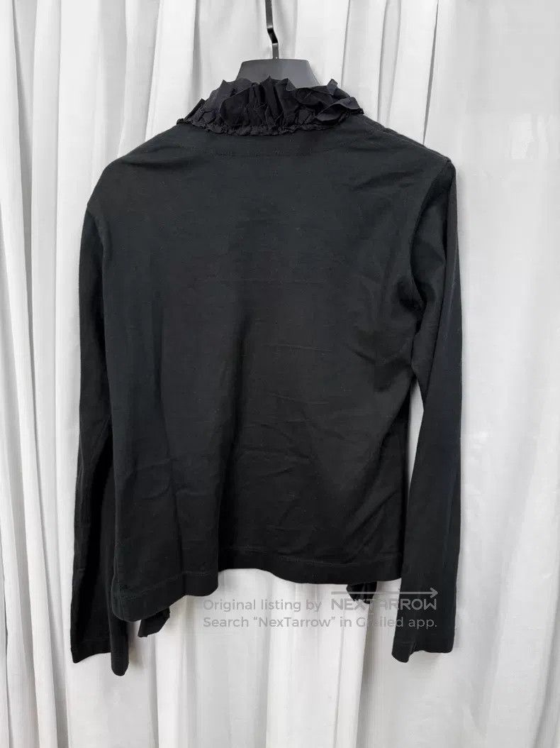 Issey Miyake Issey Miyake Size 2 Ruffled collar long sleeve top with wai Size M / US 6-8 / IT 42-44 - 7 Thumbnail