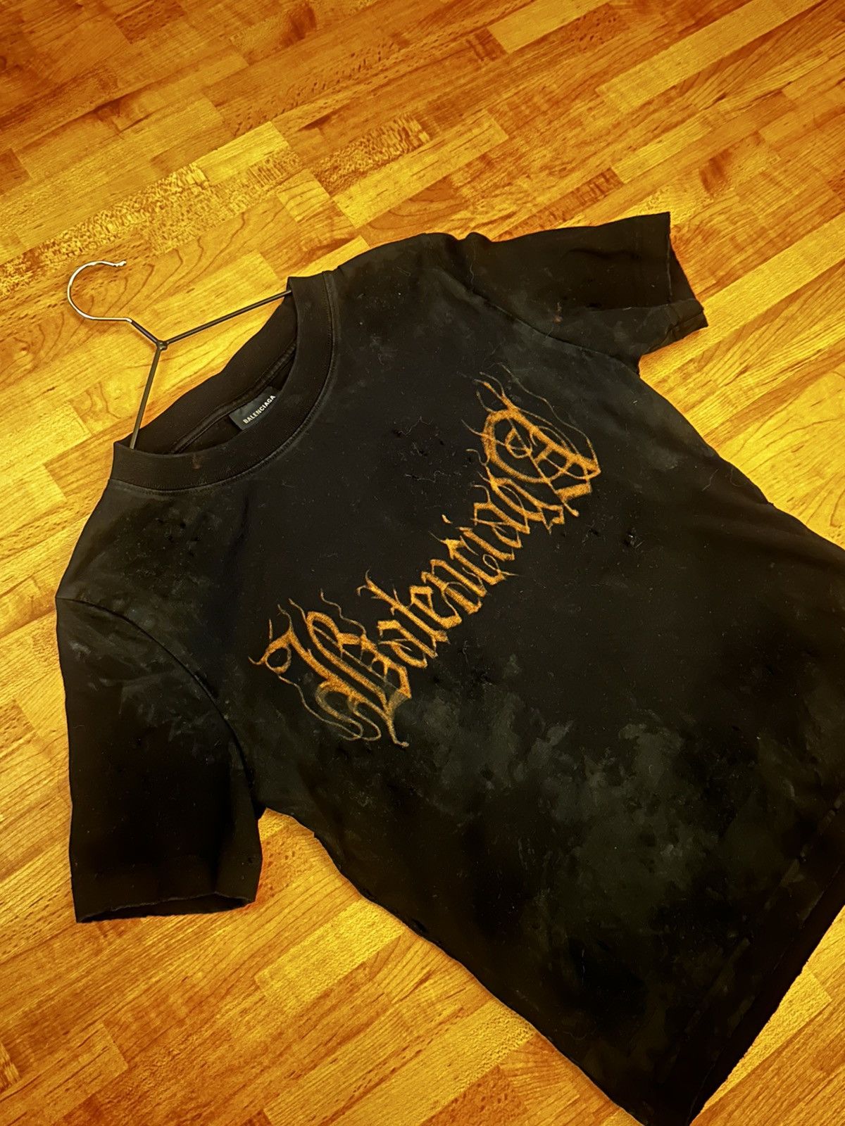 Balenciaga Balenciaga heavy metal artwork shirt Size XL / US 12-14 / IT 48-50 - 3 Thumbnail