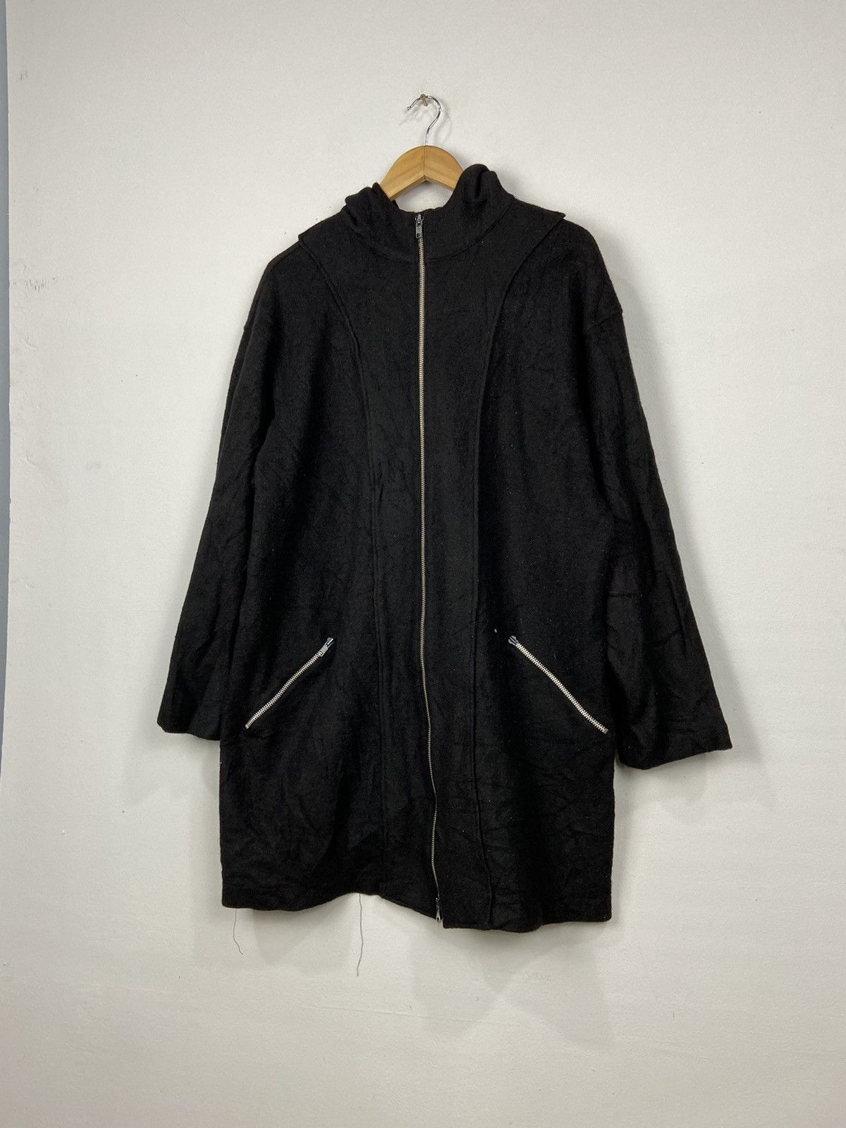 Other Yohji Yamamoto Signature Hooded Fullzip Longcoat Overcoats Size US M / EU 48-50 / 2 - 4 Thumbnail