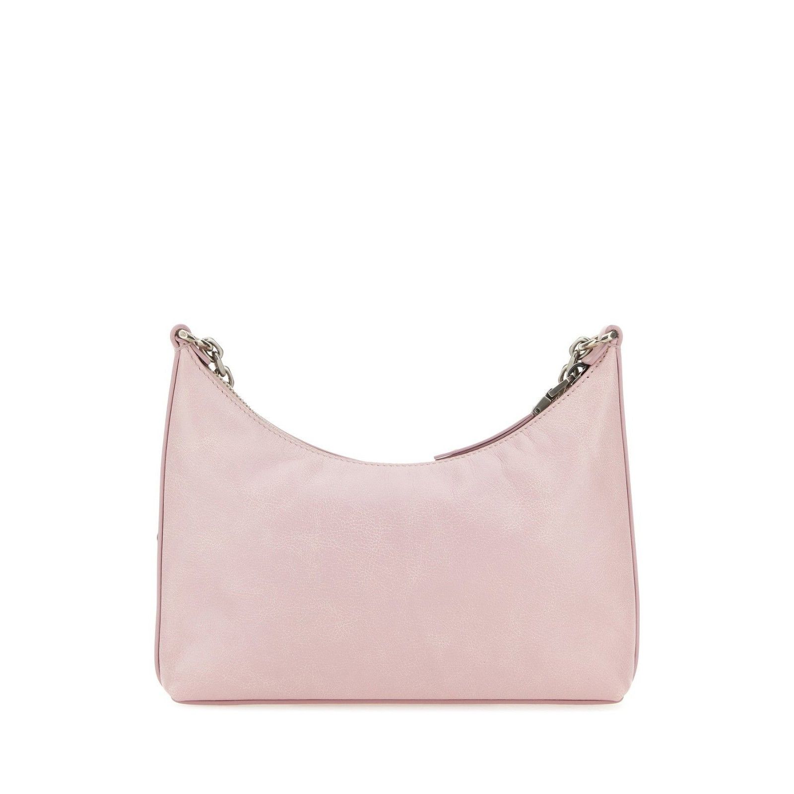 Givenchy GIVENCHY Voyou Silver Chain Strap Pink Leather Shoulder Bag Size ONE SIZE - 3 Thumbnail
