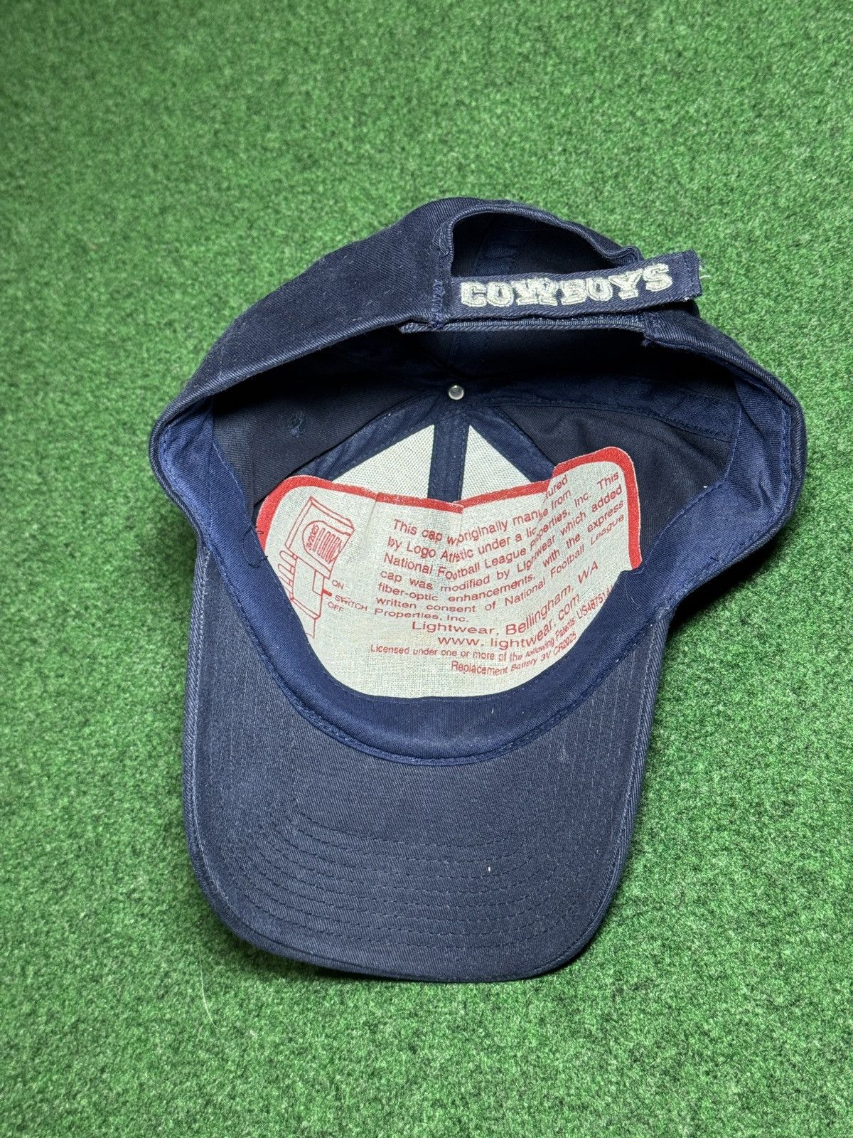 Logo 7 Vintage 90s Dallas Cowboys Logo 7 Light Up NWT Cap Hat Size ONE SIZE - 5 Thumbnail