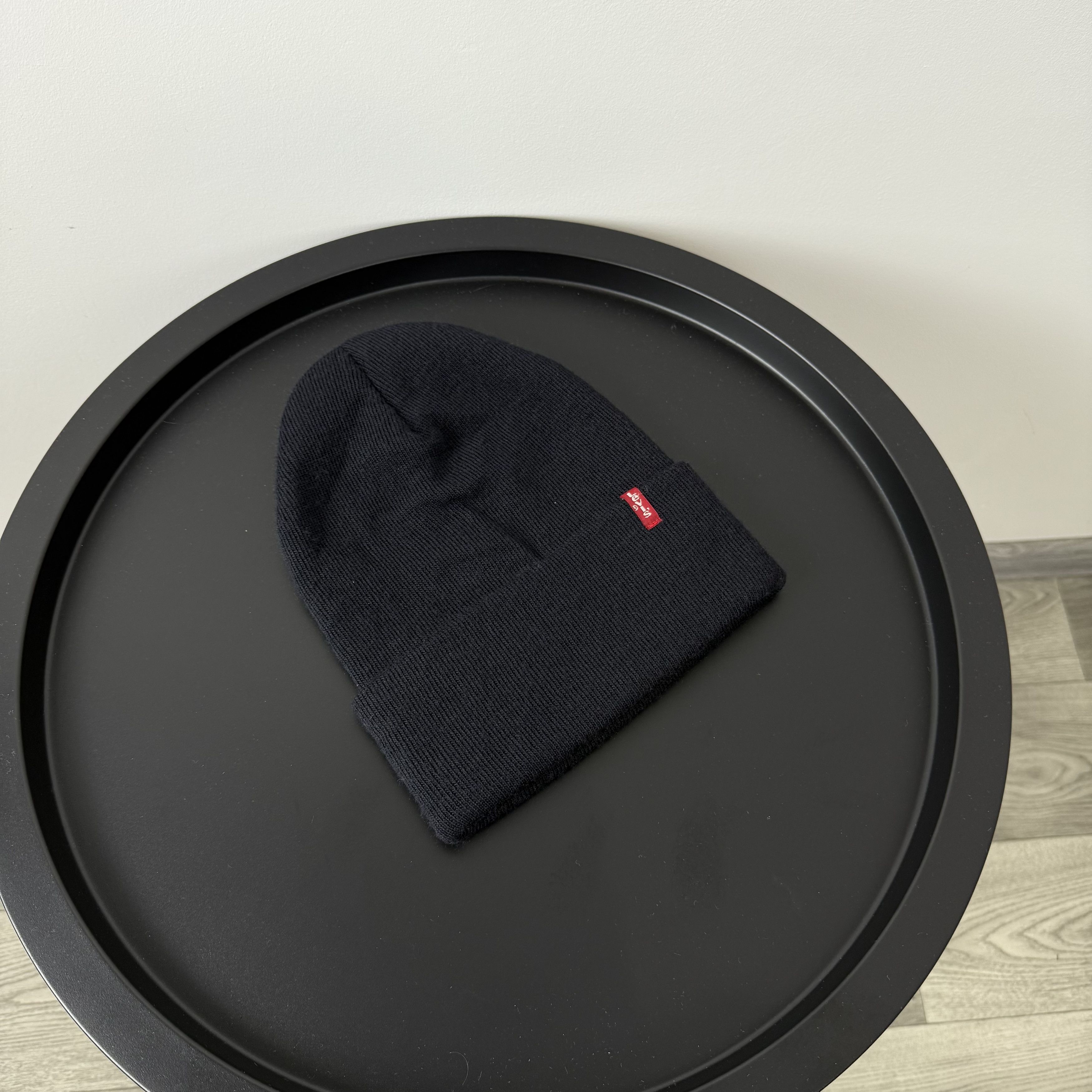 Levi's Vintage Levi's Black Beanie Winter Hat Size ONE SIZE - 4 Thumbnail