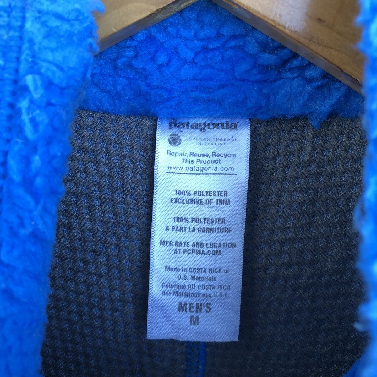 Patagonia Patagonia Retro-x Deep Pile Vest Fall 2011 Blue Lagoon Size US M / EU 48-50 / 2 - 10 Thumbnail
