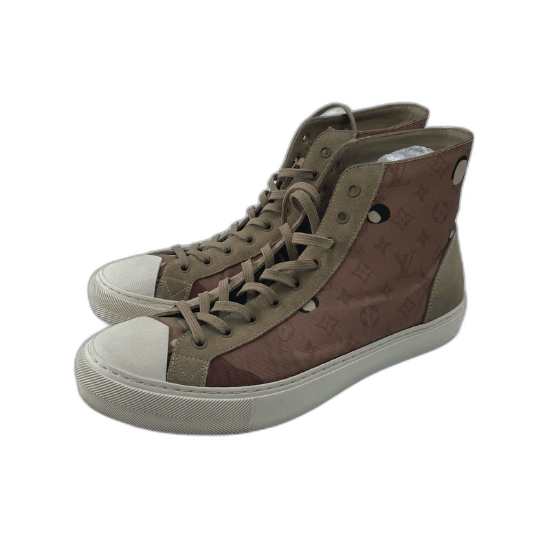 Louis Vuitton Louis Vuitton Camo High-Top Casual Shoes Size US 10 / EU 43 - 1 Thumbnail