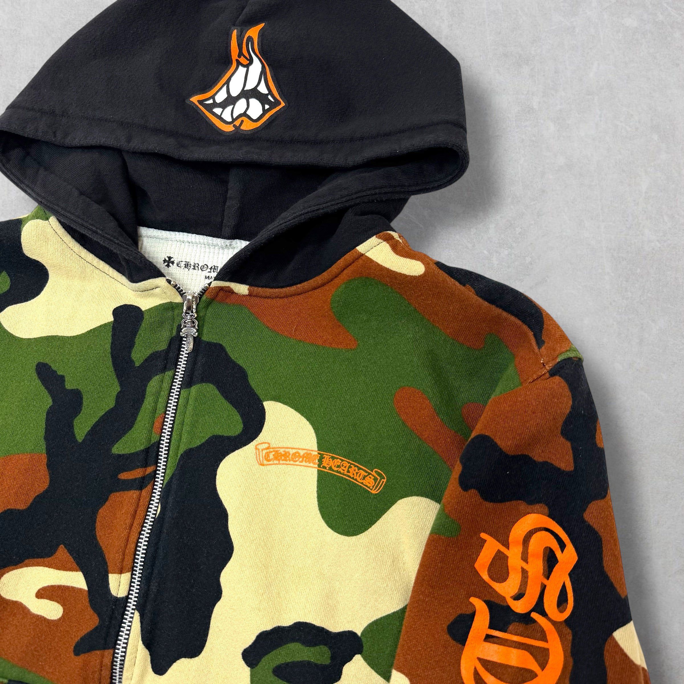 Chrome Hearts Chrome Hearts Matty Boy Caution Camo Thermal Zip Up M Size US M / EU 48-50 / 2 - 5 Thumbnail