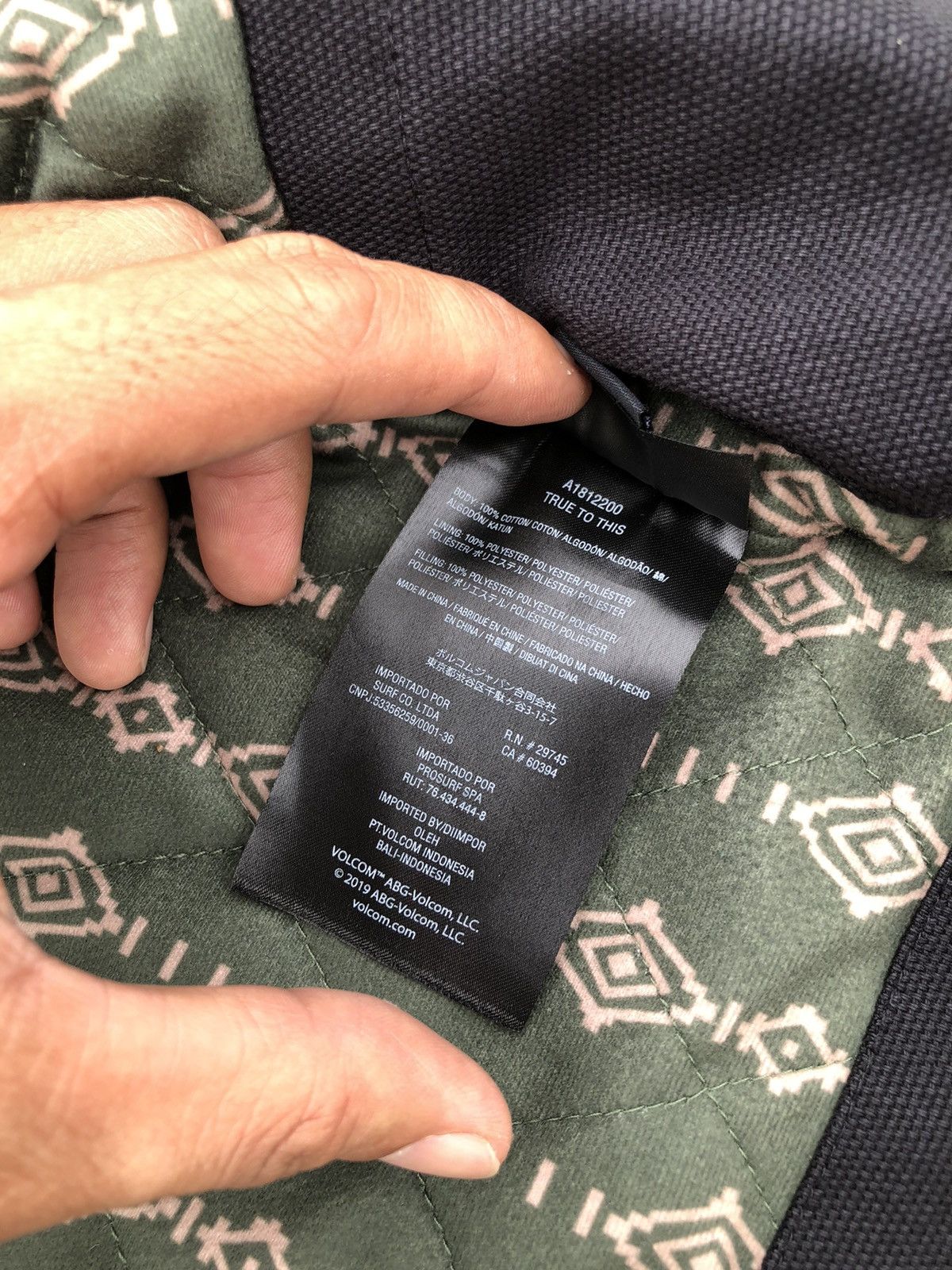Volcom VOLCOM (AUTHENTIC) vest PROVOST signature water resistant Size US S / EU 44-46 / 1 - 16 Thumbnail