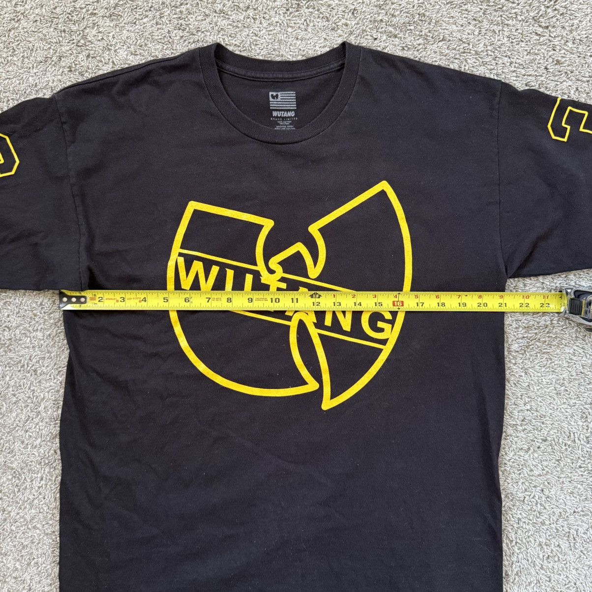 Wu-Tang Clan 🔴Wu-Tang Shirt Size Large 36 Chambers WuTang Black Yellow Size US L / EU 52-54 / 3 - 8 Thumbnail