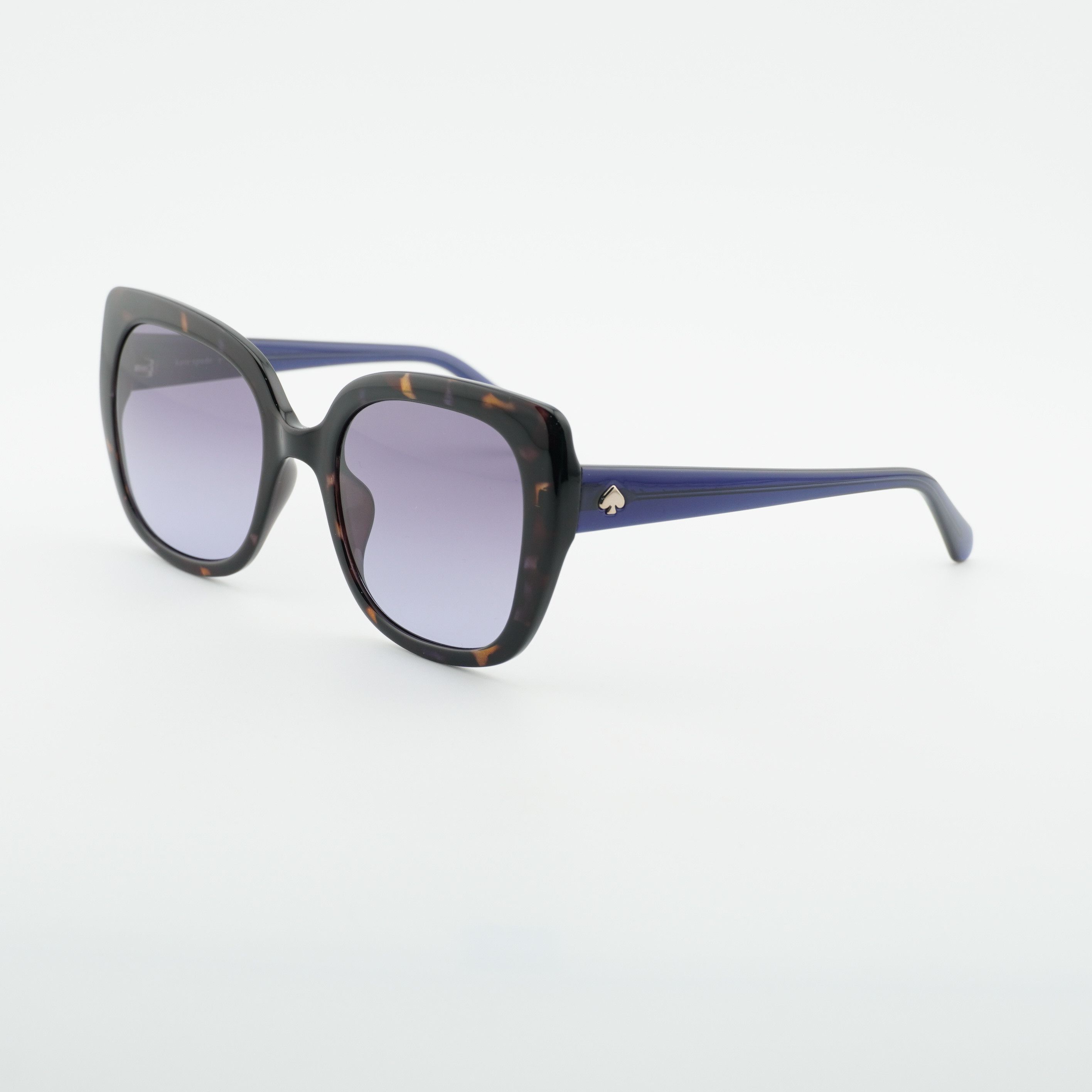 Kate Spade Kate Spade SHAINA/O/S 0JBW GB Sunglasses Havana Square Frame Size ONE SIZE - 1 Thumbnail