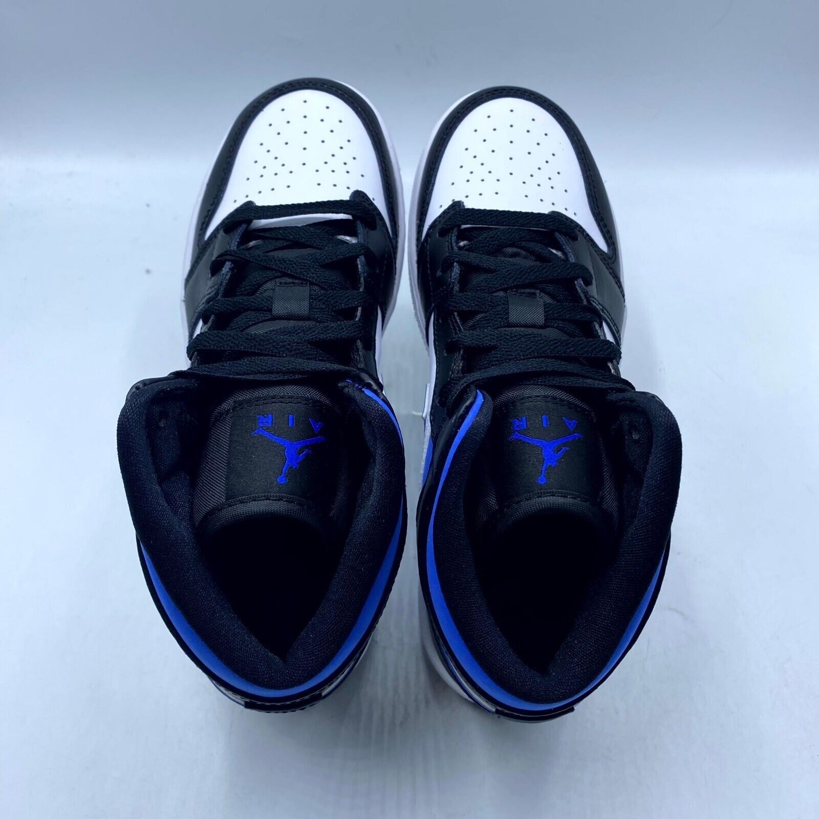 Nike NEW Nike Air Jordan 1 Mid GS Racer Blue 554725-140 Youth Size US 5.5 / EU 38 - 6 Thumbnail