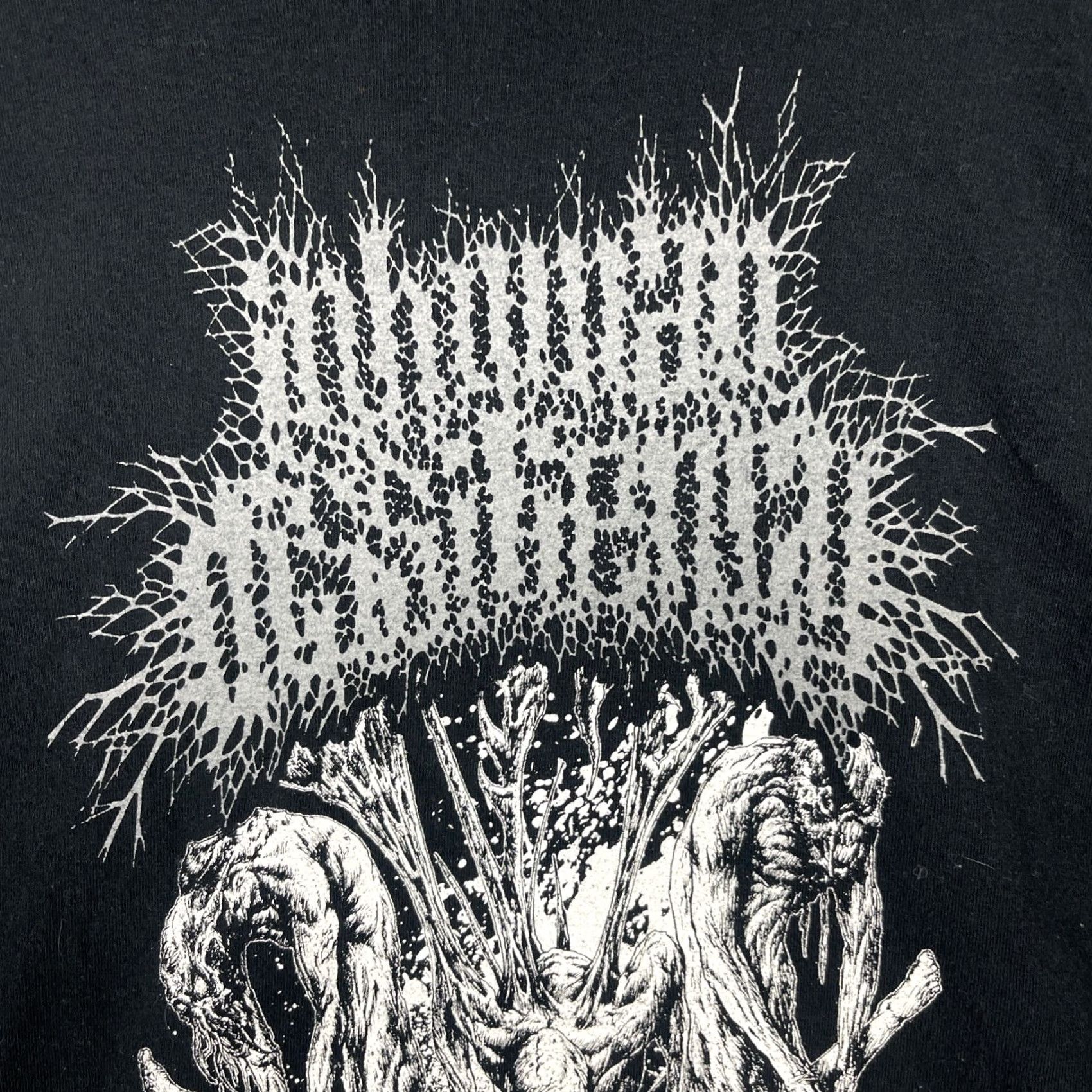 Gildan Inhuman Dissiliency Shirt Mens 2XL Black Long Sleeve Death Metal Band Tee Size US XXL / EU 58 / 5 - 6 Thumbnail