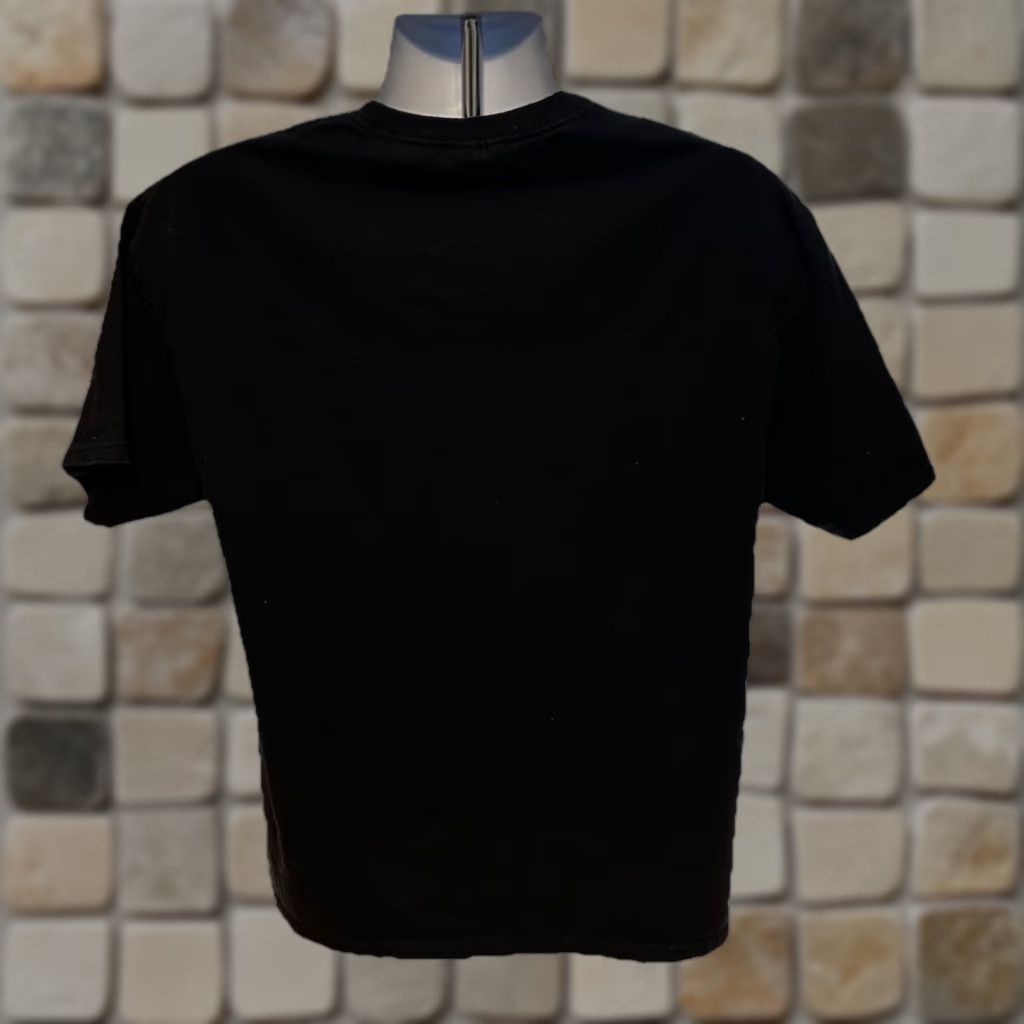 Hanes Hanes T-Shirt Men Large Black Sarah Palin Political Joke Logo Crew Neck Short Sleeve Shirt Mens Size US L / EU 52-54 / 3 - 1 Thumbnail