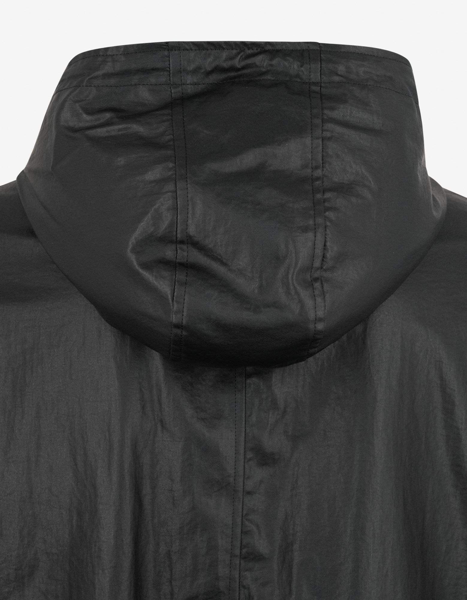 Balmain Balmain Black Coated Nylon Logo Band Jacket SIZE 48 Size US M / EU 48-50 / 2 - 9 Thumbnail