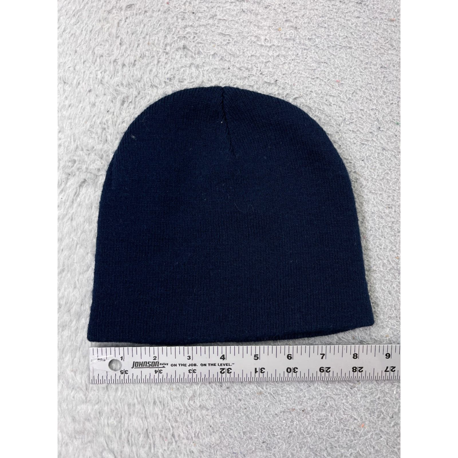 Vintage Beanie Crossfit Menace Blue Adult One Size Knit Acrylic Logo Beanie Mens Size ONE SIZE - 3 Thumbnail