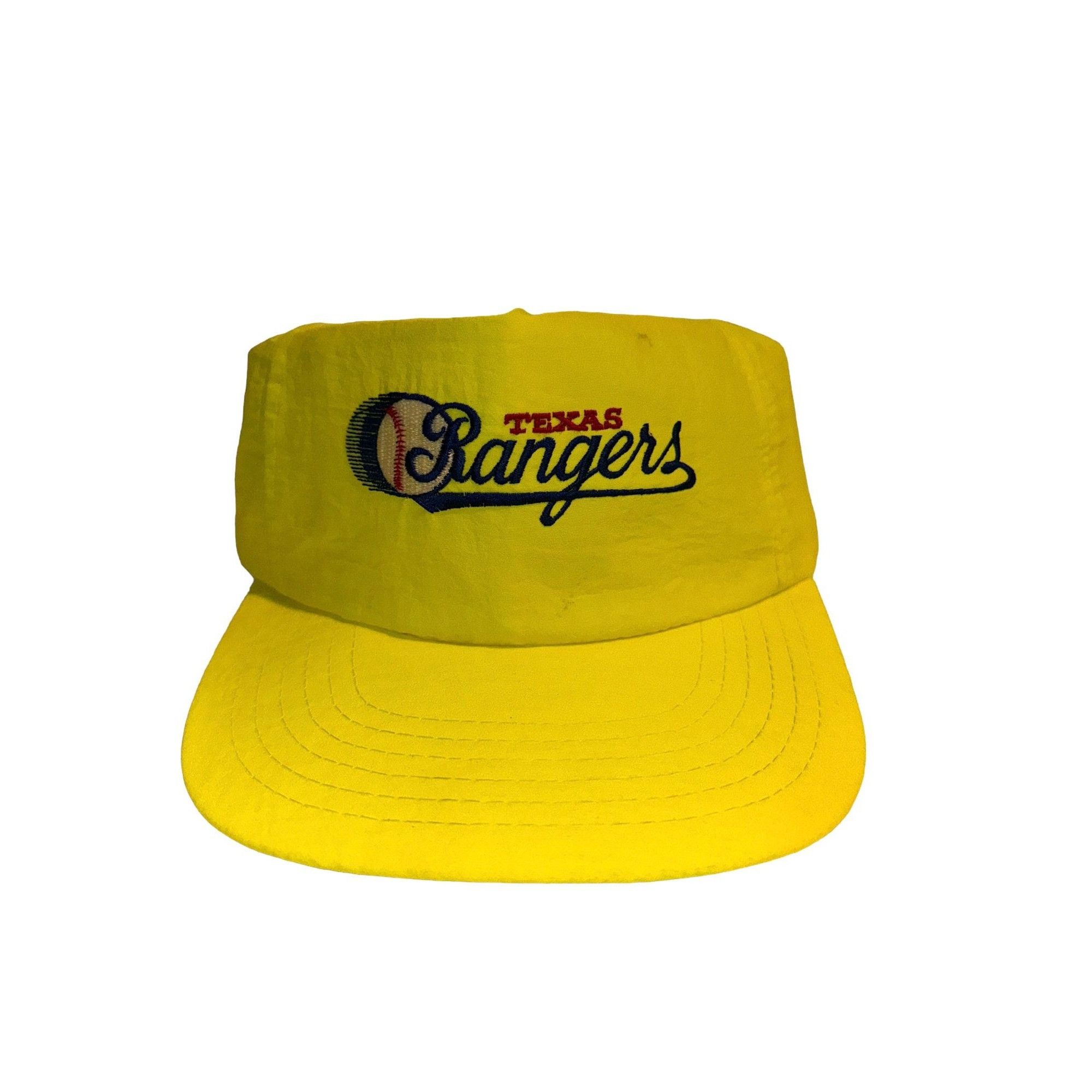 image of Vintage Texas Rangers Neon Ballcap in Yellow, Men's