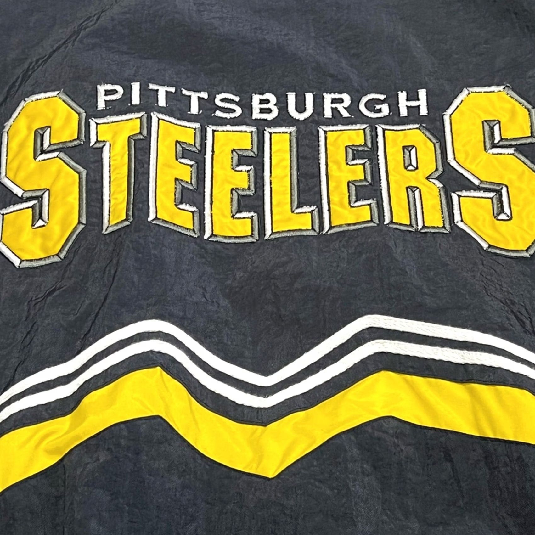Logo Athletic VINTAGE Logo Athletic NFL Pro Line Pittsburgh Steelers Jacket Size US XL / EU 56 / 4 - 7 Thumbnail