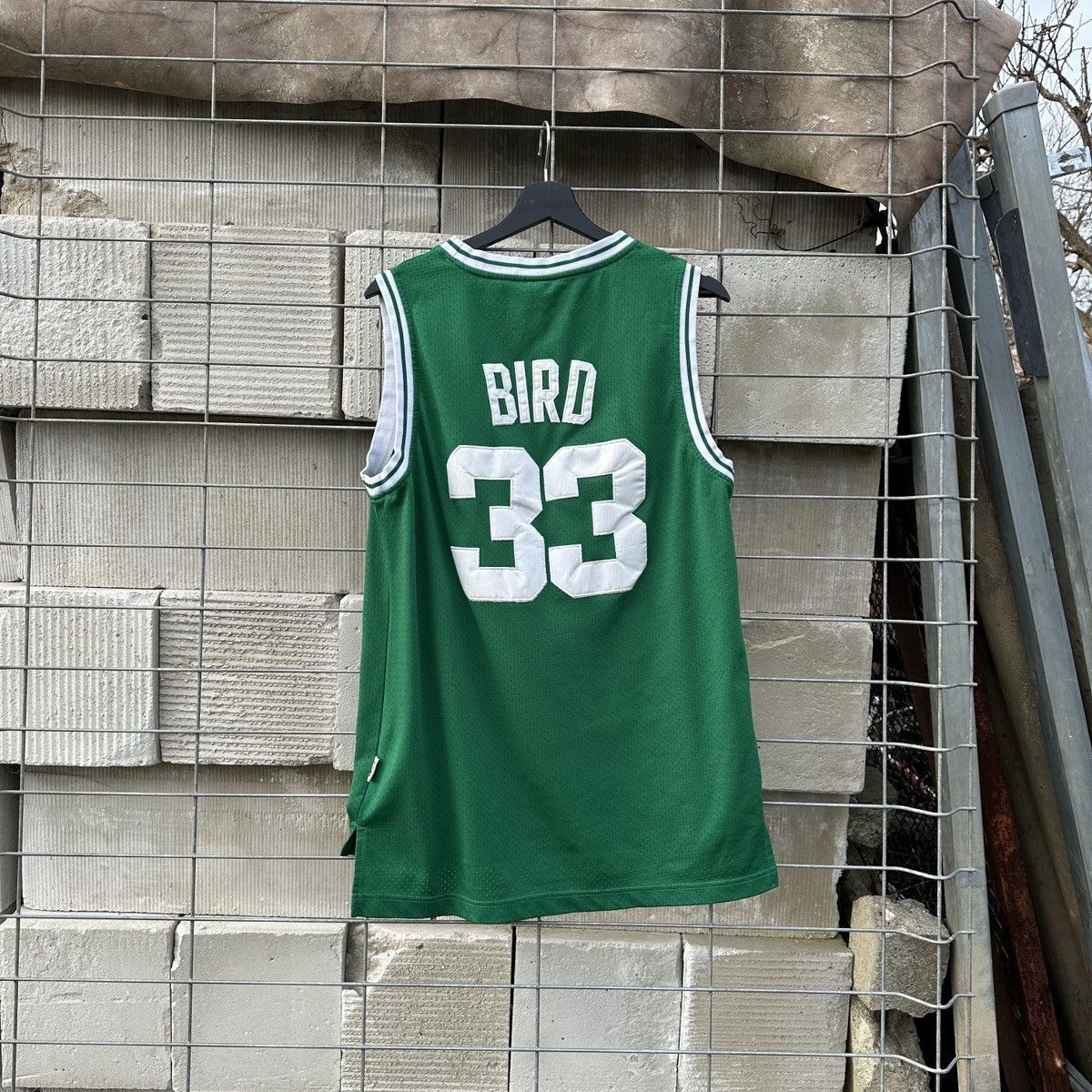 Adidas Vintage 80s Boston Celtics #33 Larry Bird NBA Jersey 1985 86 Size US M / EU 48-50 / 2 - 8 Thumbnail