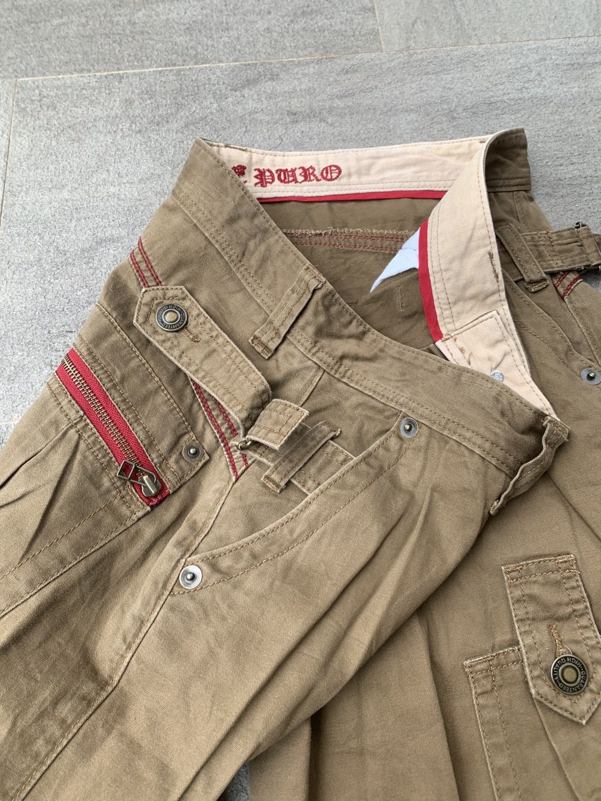 Japanese Brand Amore Duro Loose Pants Size US 34 / EU 50 - 4 Thumbnail