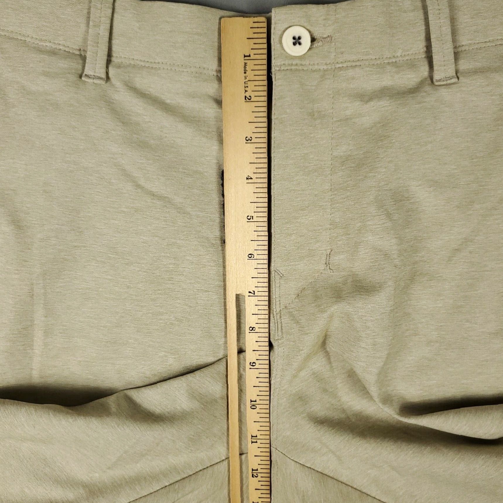 Tommy Bahama Tommy Bahama Pants Mens 36x29 Beige Polyester Flat Front Chino Trousers Size US 36 / EU 52 - 4 Thumbnail