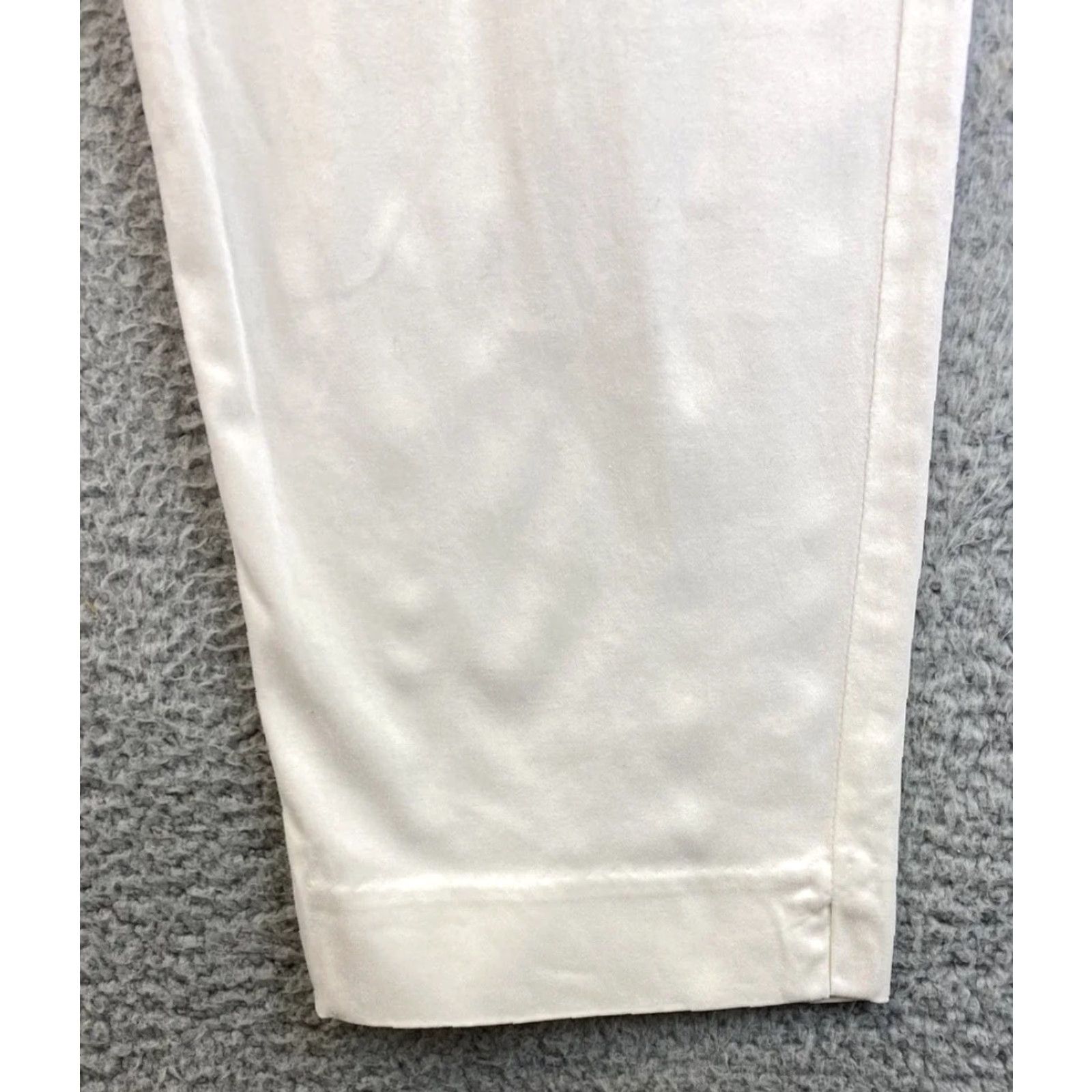 Ralph Lauren VINTAGE Lauren Ralph Lauren Pants Women's Size 10 Dress Pants Cream Straight Leg Casual Office Wear Size 32" / US 10 / IT 46 - 2 Thumbnail