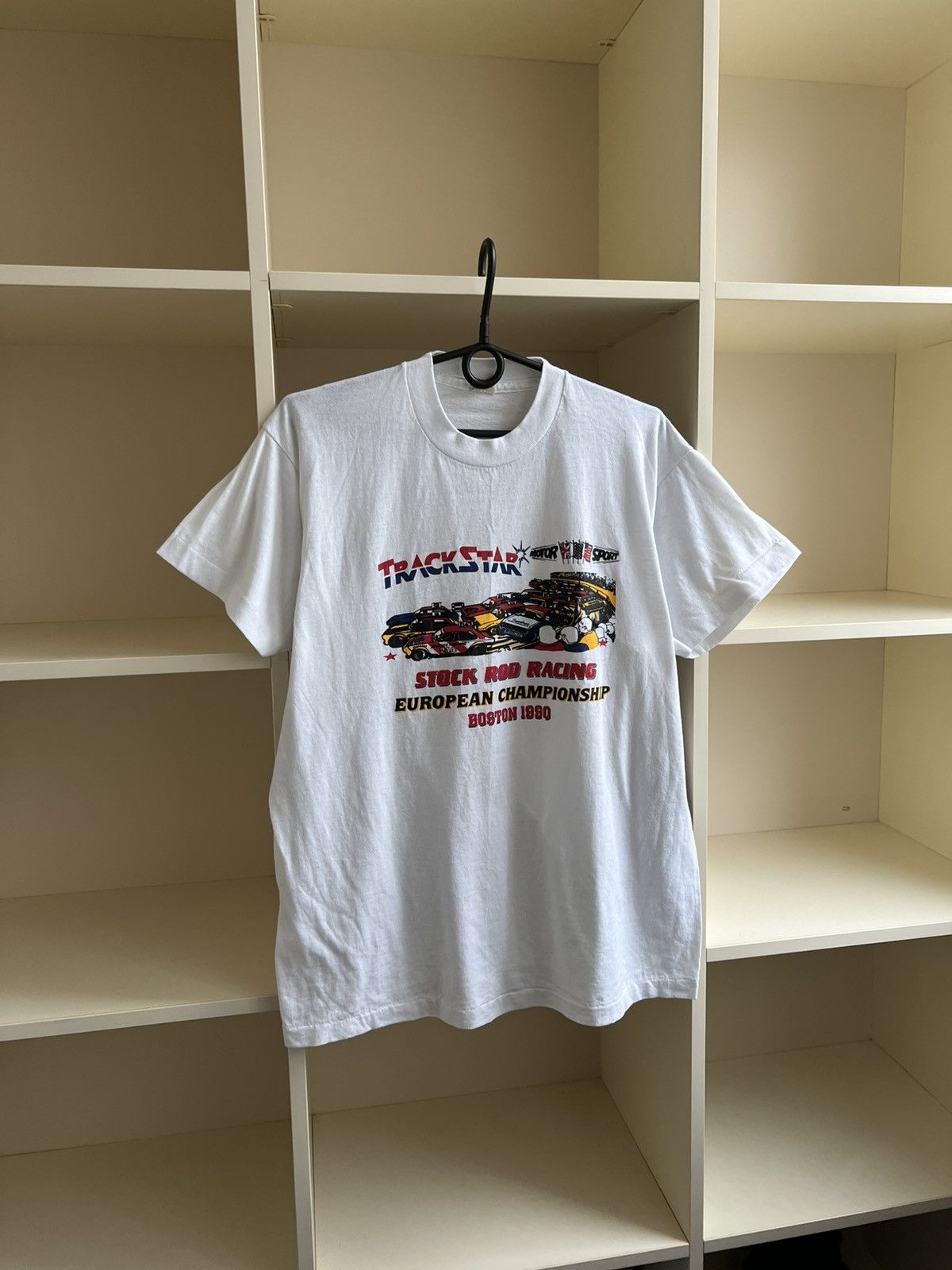 Vintage Vintage 1990 Stock Rod Racing Boston T-Shirt RARE Size US XL / EU 56 / 4 - 3 Thumbnail