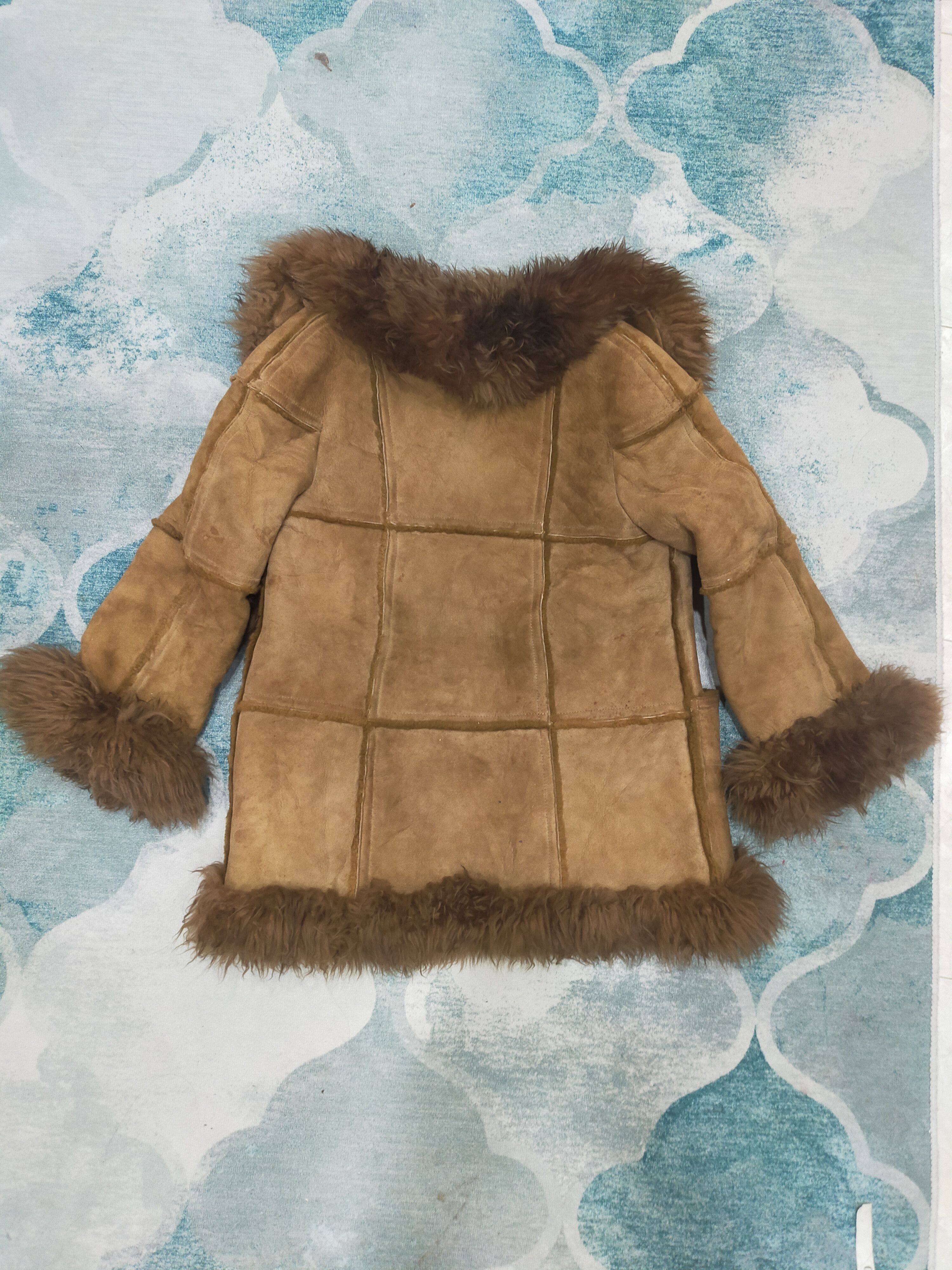 Beauty Beast × Japanese Brand Vintage Shearling Jacket FauxFur Size US L / EU 52-54 / 3 - 3 Thumbnail