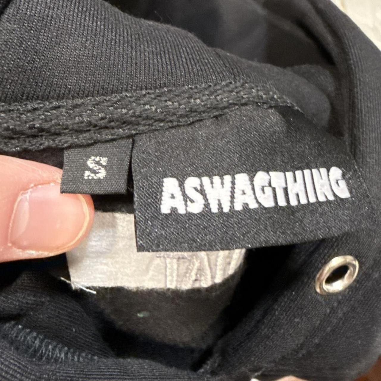Japanese Brand ASwagThing FW25 1/50 F&F Pixel Gun Black Hoodie Size US S / EU 44-46 / 1 - 6 Thumbnail