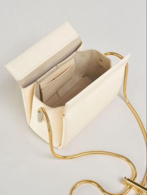 Marni o1w1db11024 Size: OS / Small Toggle Bag in Ivory Size ONE SIZE - 2 Thumbnail
