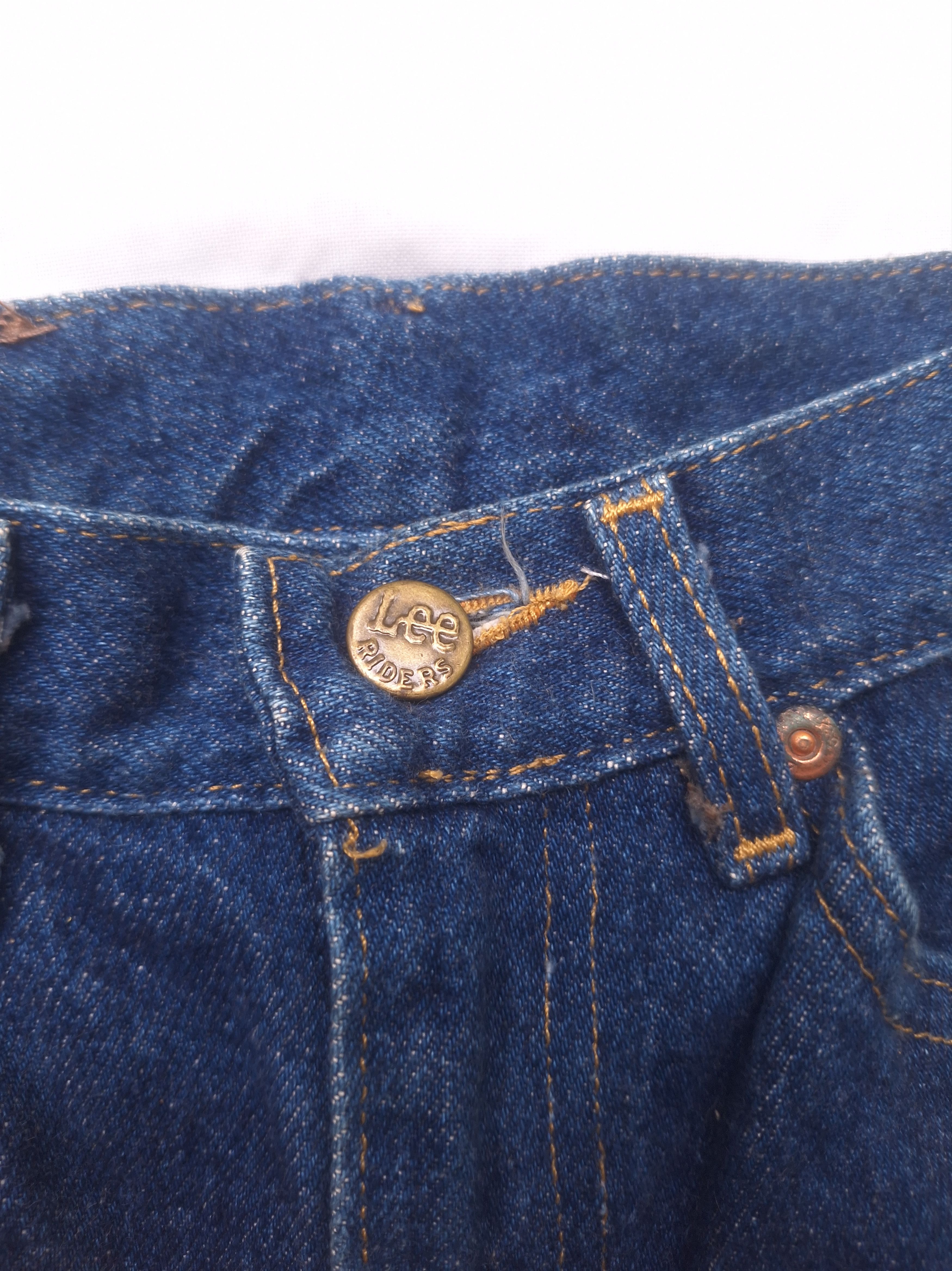 Lee × Vintage Vintage Lee Jeans Straight Skinny Cut 90s 00s a Size US 29 - 6 Thumbnail