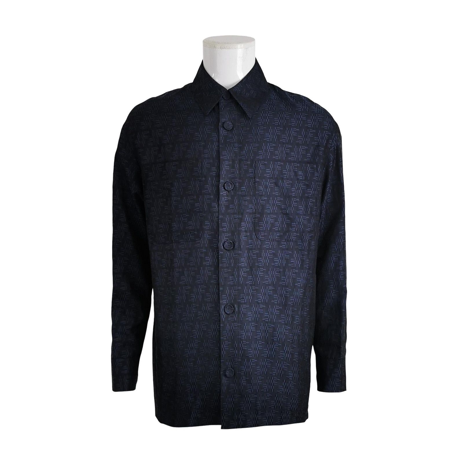 Fendi Fendi Monogram Linen Wool Jacket IT 48 Size US M / EU 48-50 / 2 - 1 Thumbnail