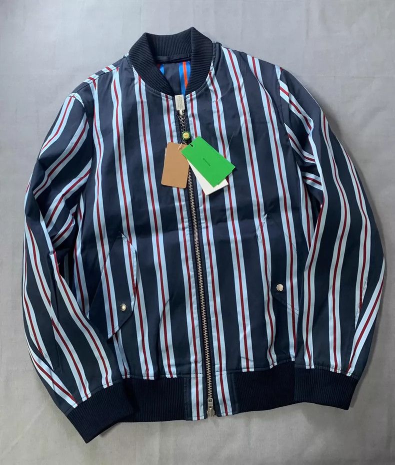 Kenzo Kenzo Striped Zip Jacket S - dmc Size US S / EU 44-46 / 1 - 1 Thumbnail