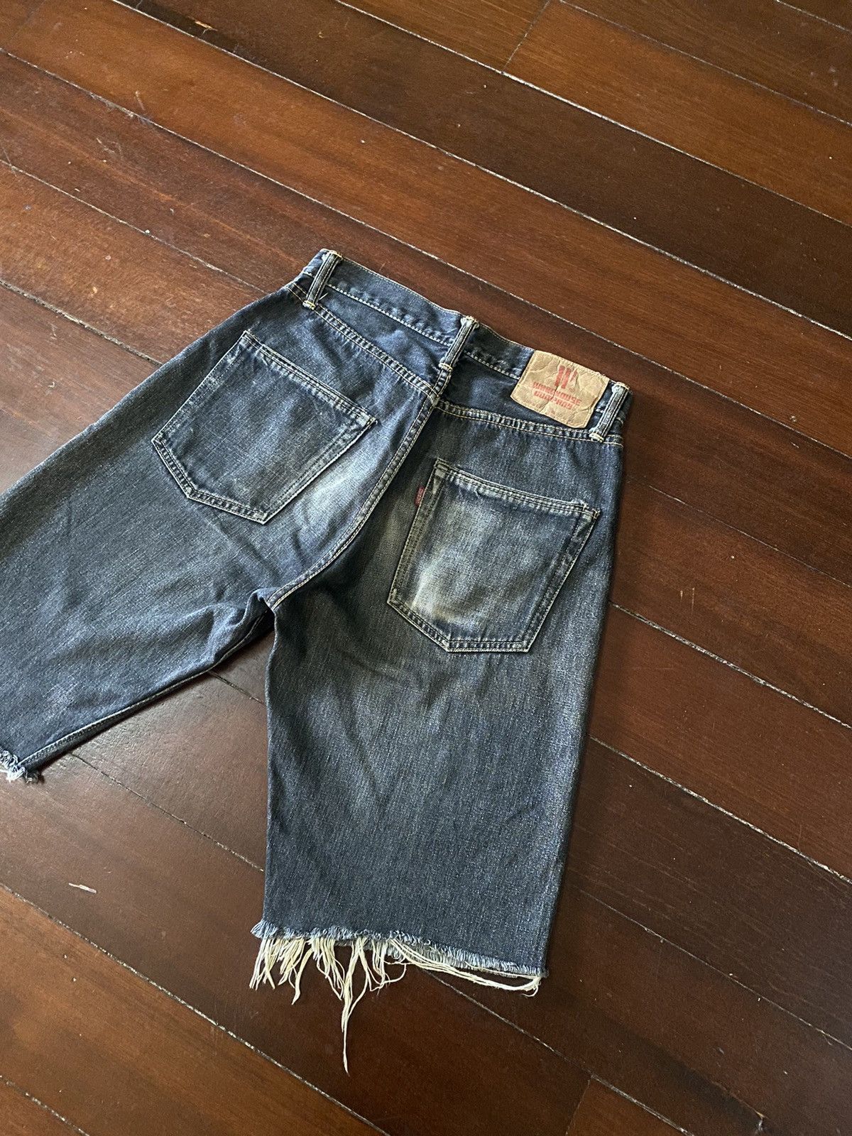 Sugar Cane Neputa Genus No.4 Wanderer by Warehouse Selvedge Jeans short Size US 30 / EU 46 - 12 Thumbnail