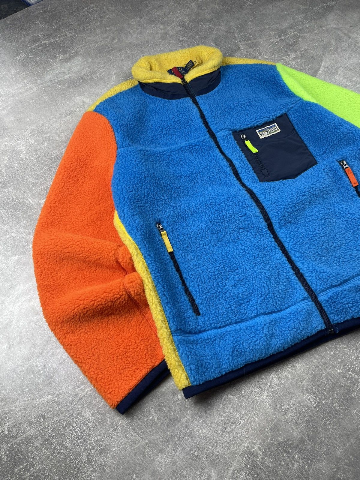 Polo Ralph Lauren Polo Ralph Lauren NWT Aztec Multicolored Fleece Sweater Size US L / EU 52-54 / 3 - 3 Thumbnail