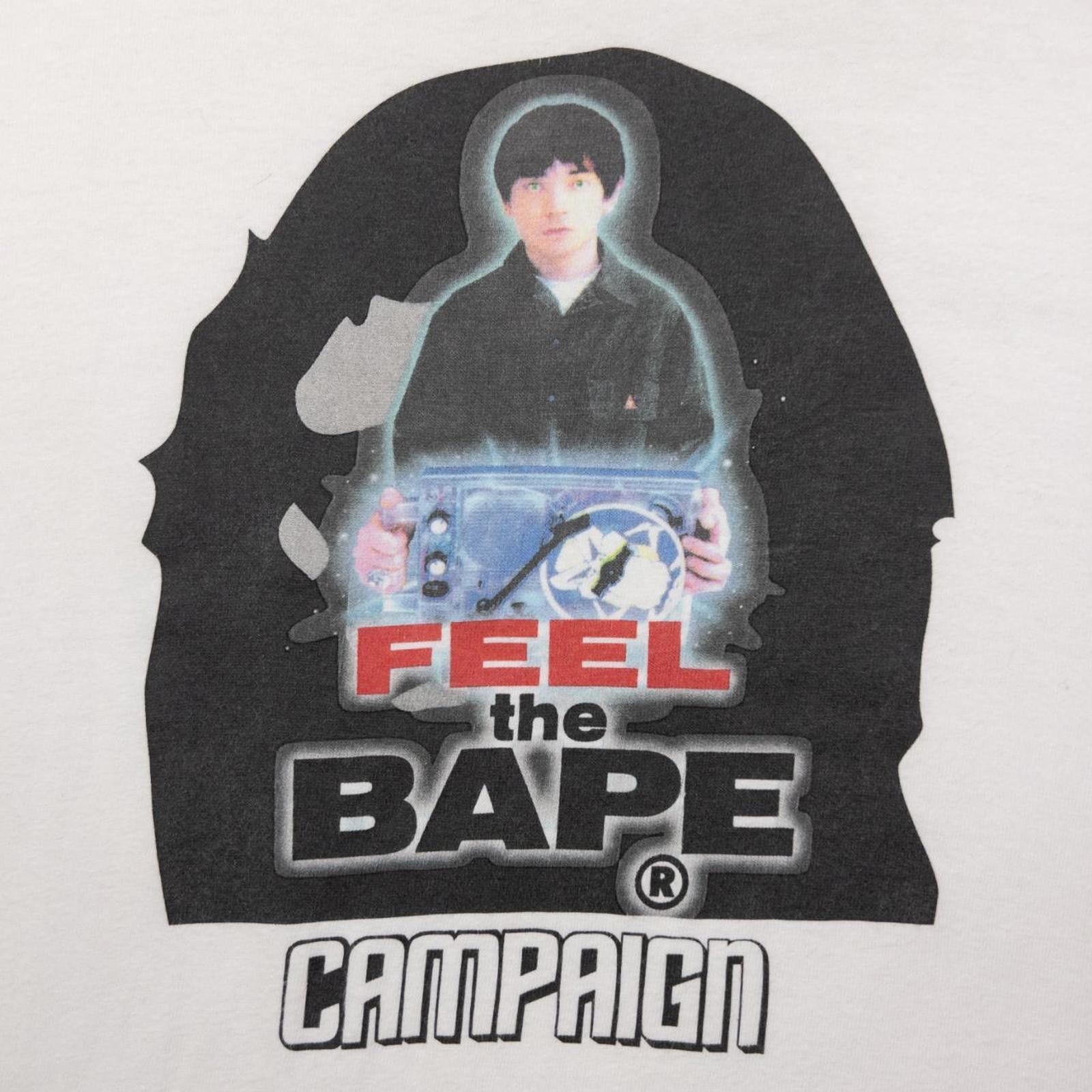 Bape Vintage Bape Archive Collection Feel The Bape TShirt Size XS Size ONE SIZE - 5 Thumbnail