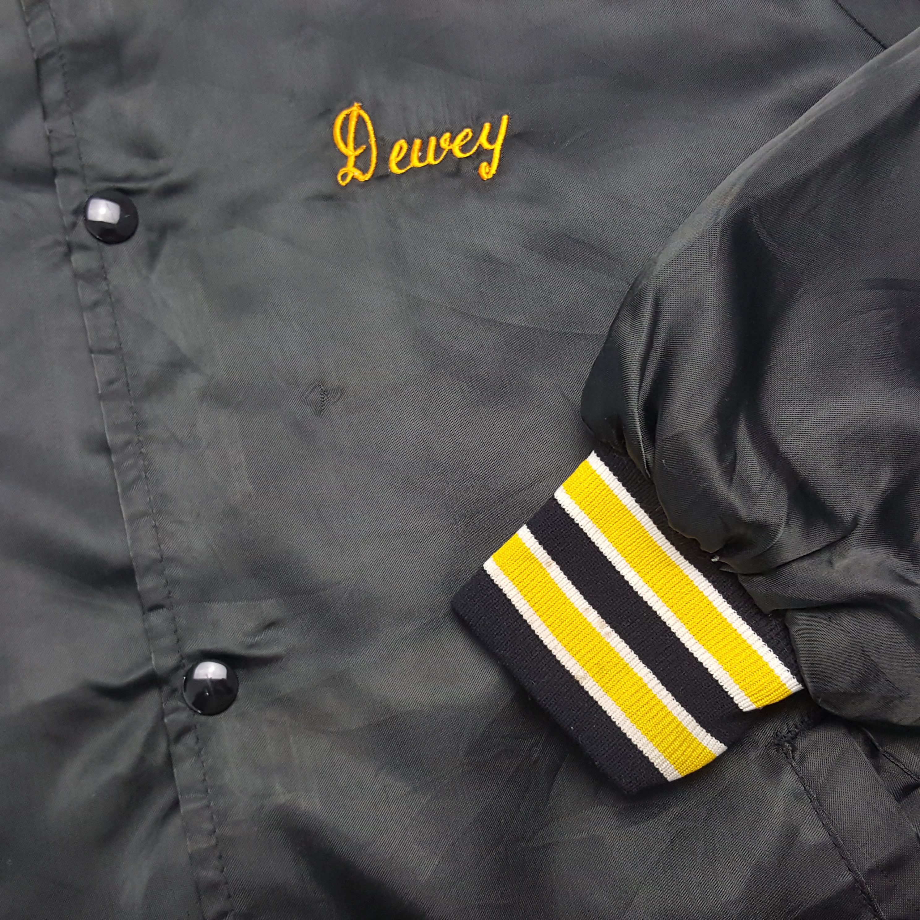 Vintage Vintage Brass Rail Pub Zipper Bomber Jacket Size US L / EU 52-54 / 3 - 9 Thumbnail