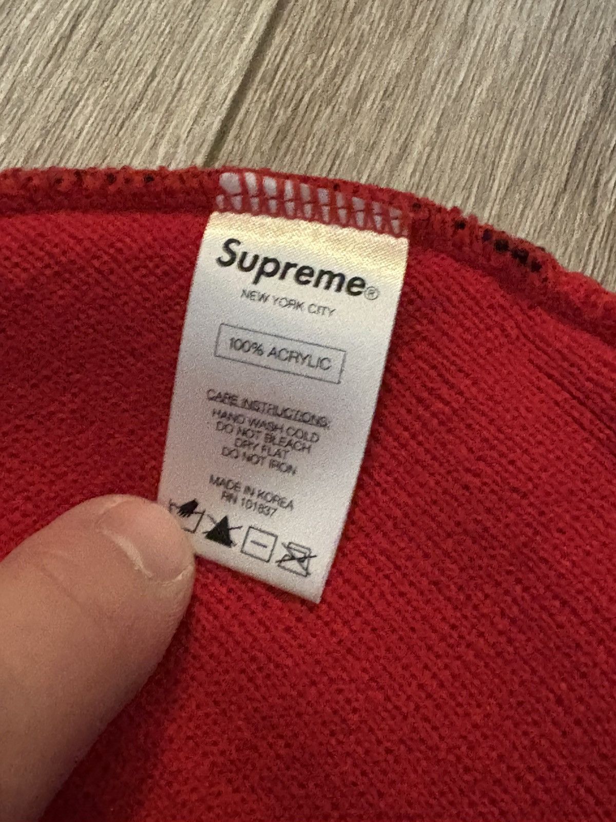 Supreme FW13 Slapshot beanie DS Size ONE SIZE - 3 Thumbnail